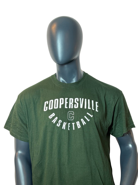 Coopersville Basketball Vintage T-Shirt Grün