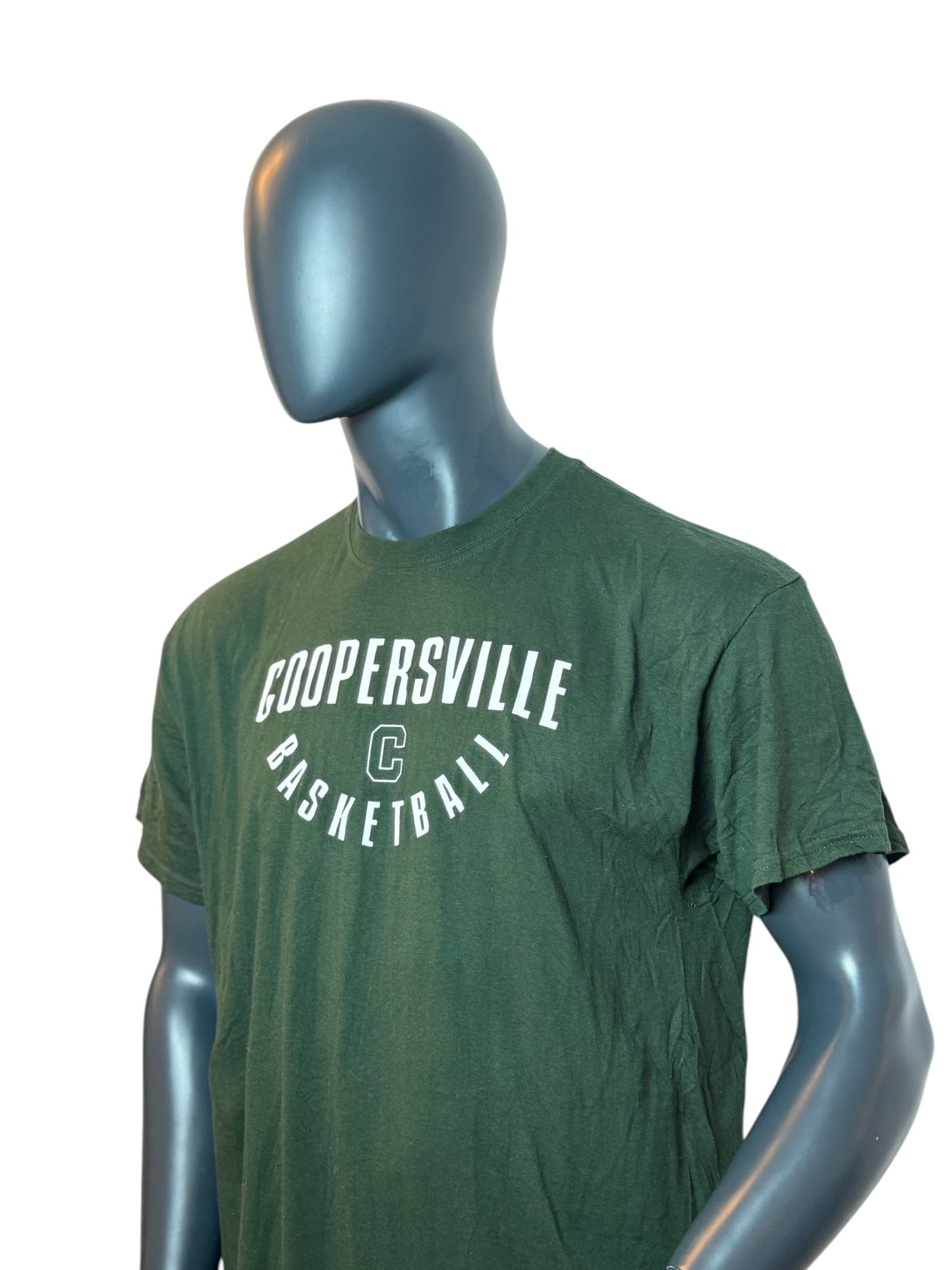 Coopersville Basketball Vintage T-Shirt Grün Size XL