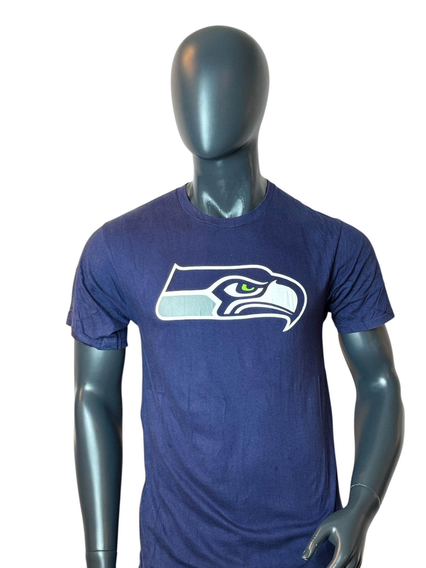 Seattle Seahawks Vintage T-Shirt Navy Size M