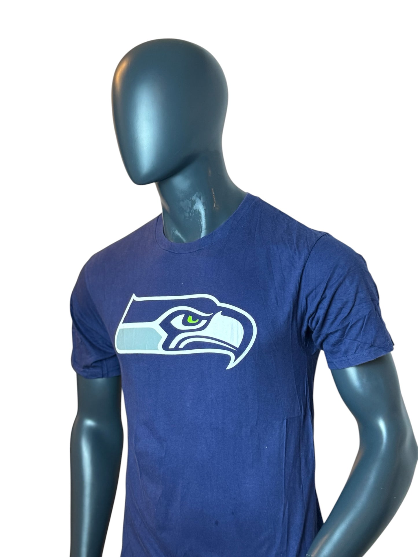 Seattle Seahawks Vintage T-Shirt Navy Size M