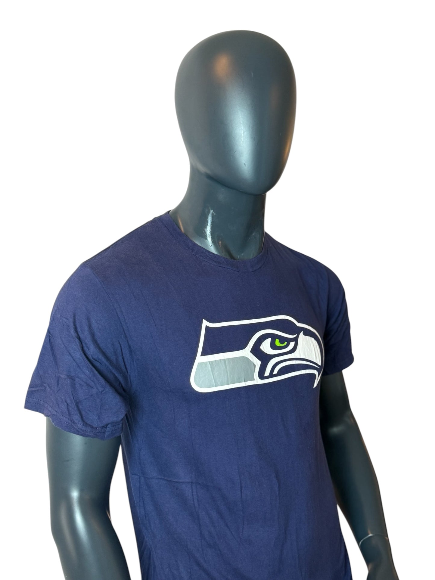 Seattle Seahawks Vintage T-Shirt Navy Size M