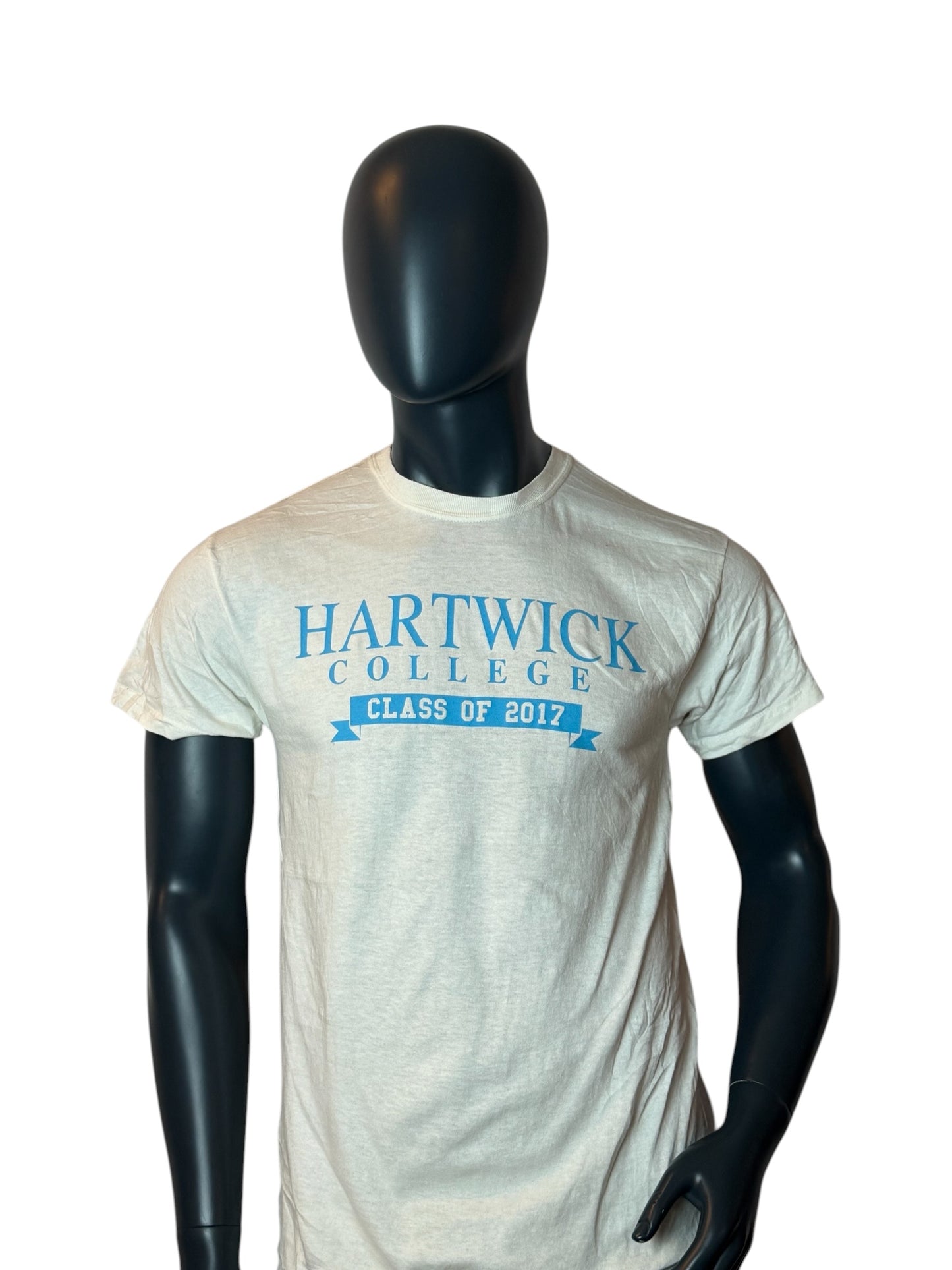 Hartwick College Class of 2017 Vintage T-Shirt White Size M