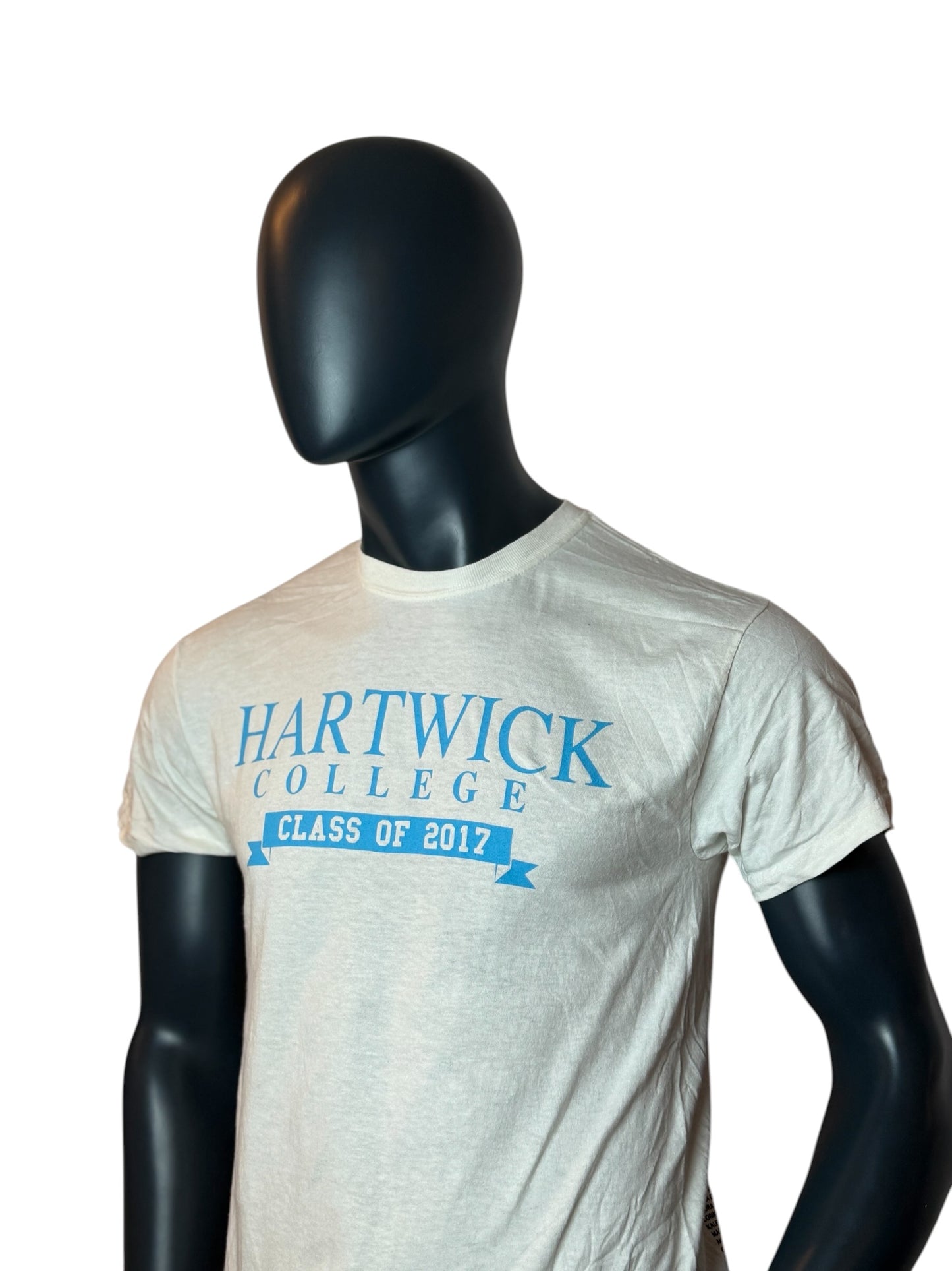 Hartwick College Class of 2017 Vintage T-Shirt White Size M