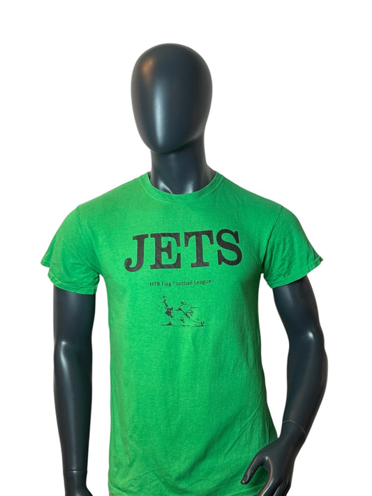 Jets Flag Football Vintage T-Shirt Green