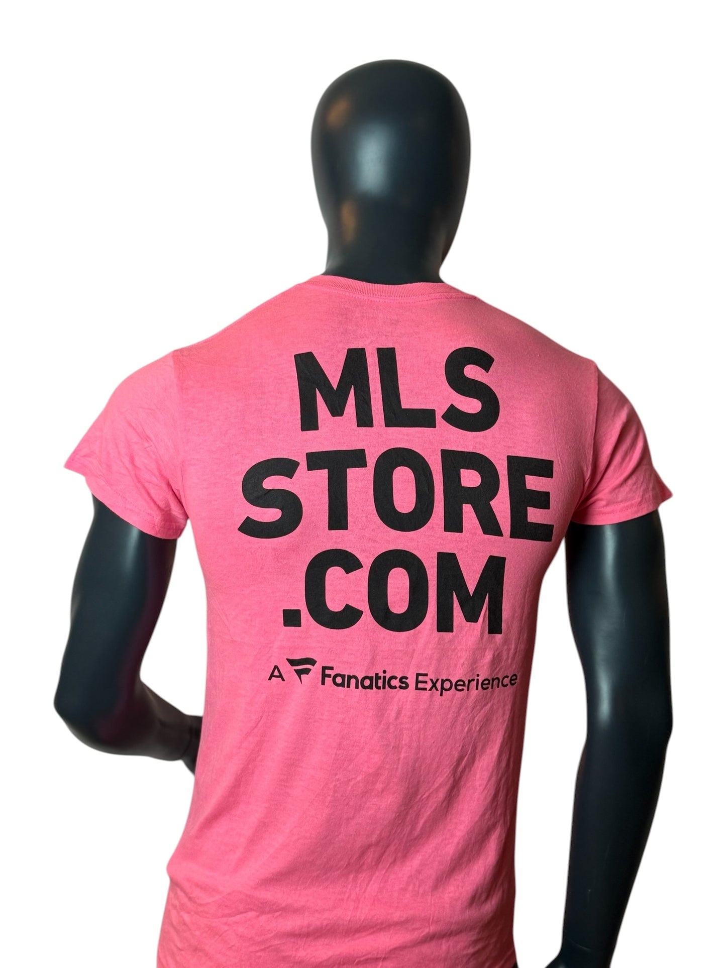 MLS Soccer Ball Kid Tee Pink Size S