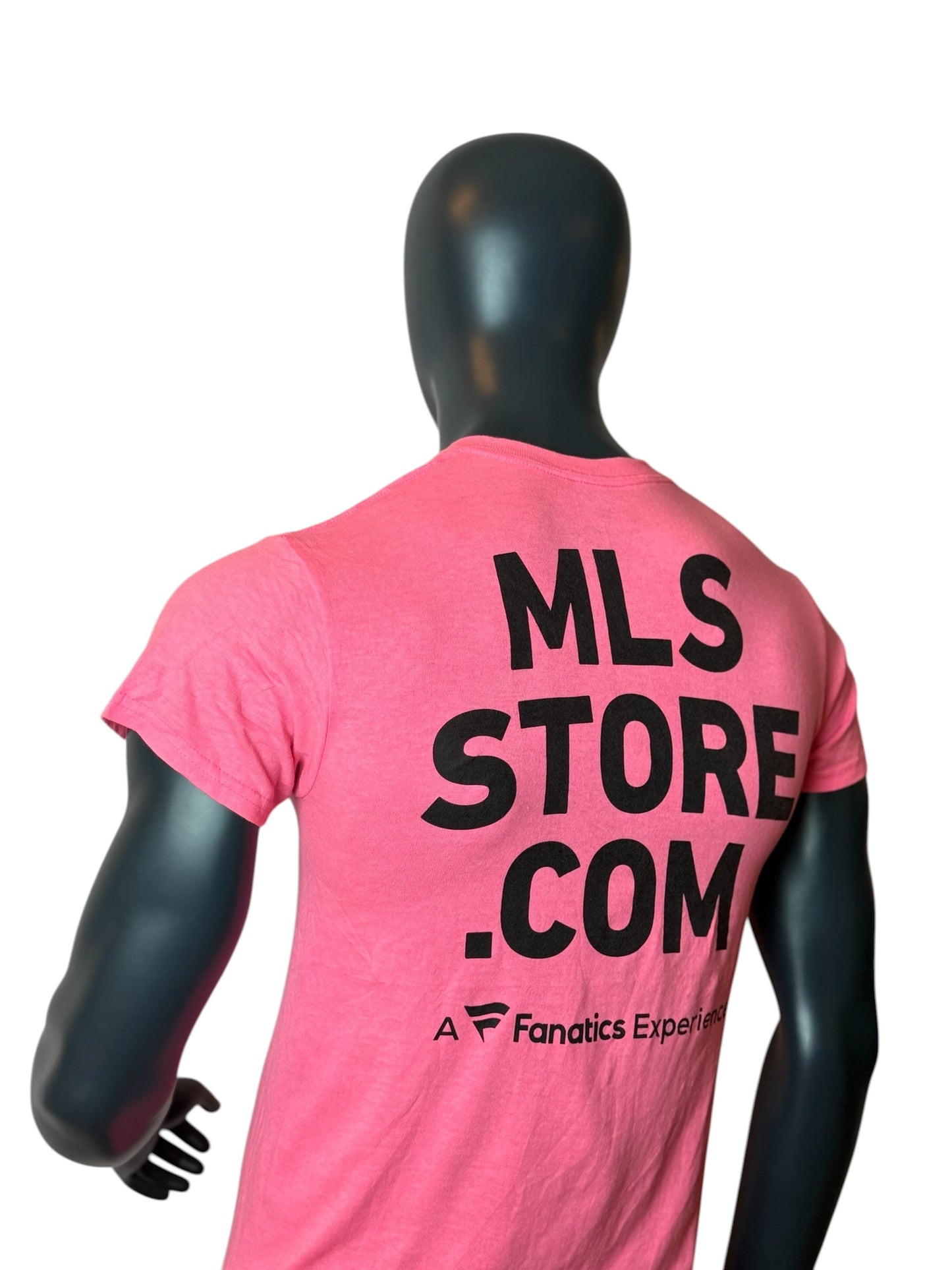 MLS Soccer Ball Kid Tee Pink Size S