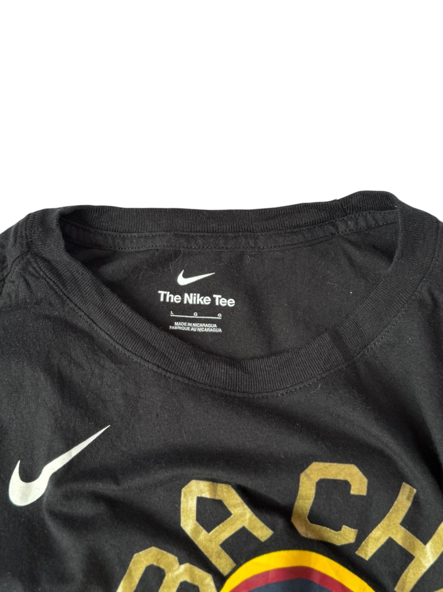 Nike Denver Nuggets NBA Champions 2022–23 T Shirt Black Retro Vintage Tee Size L