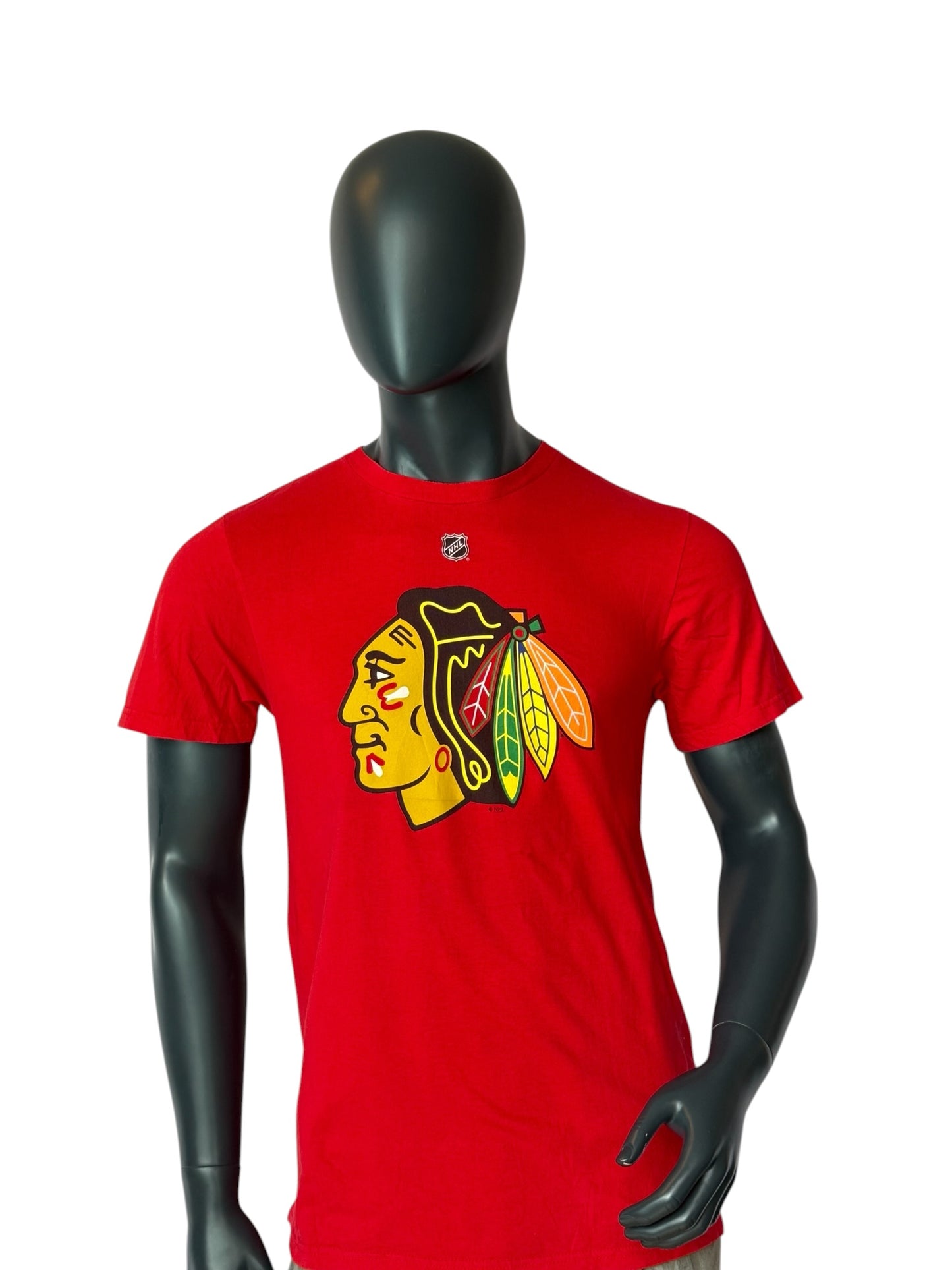 Reebok x NHL Chicago Blackhawks Kane 88 T Shirt Red Retro Vintage Hockey Tee Size M