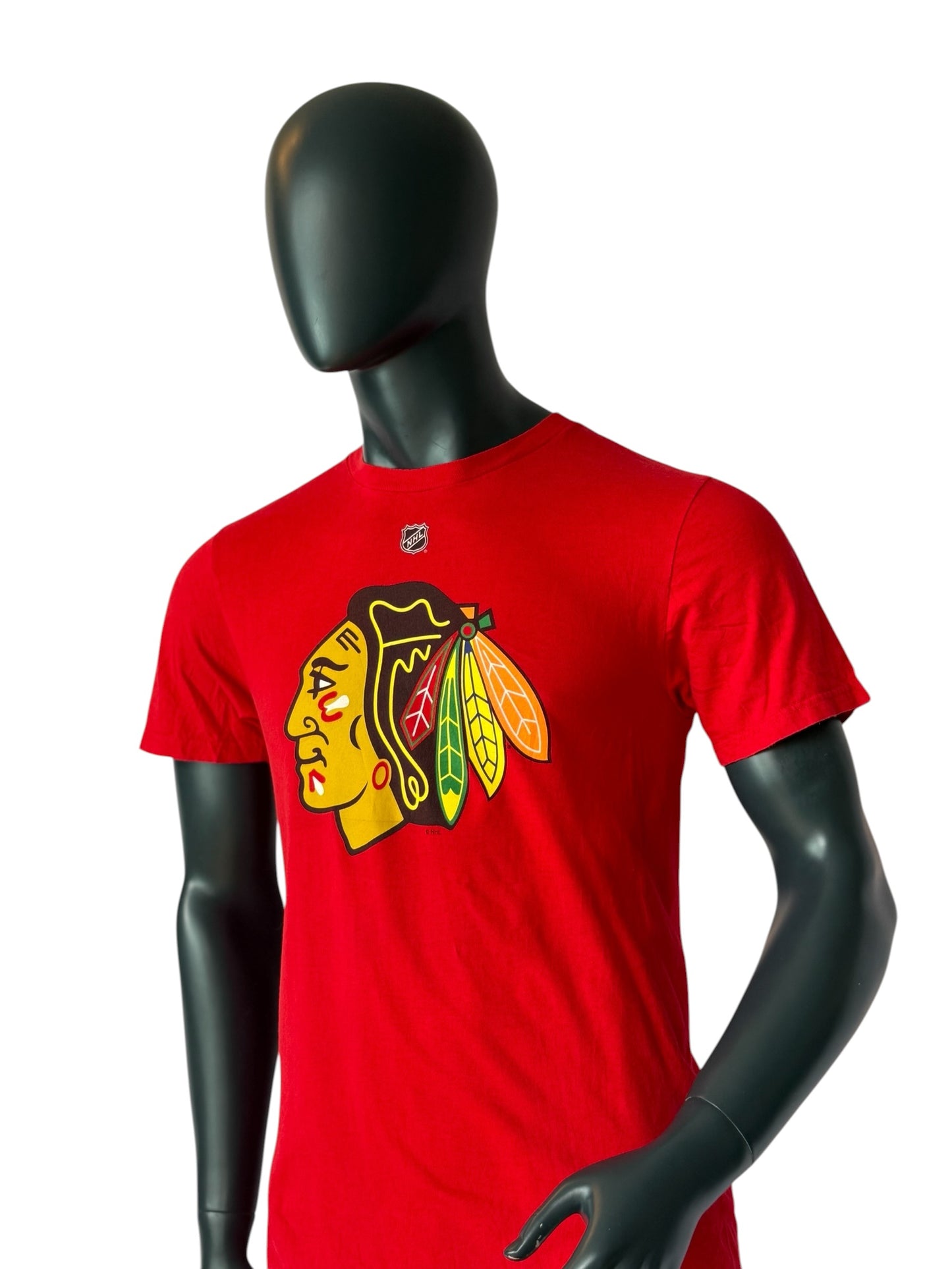 Reebok x NHL Chicago Blackhawks Kane 88 T Shirt Red Retro Vintage Hockey Tee Size M