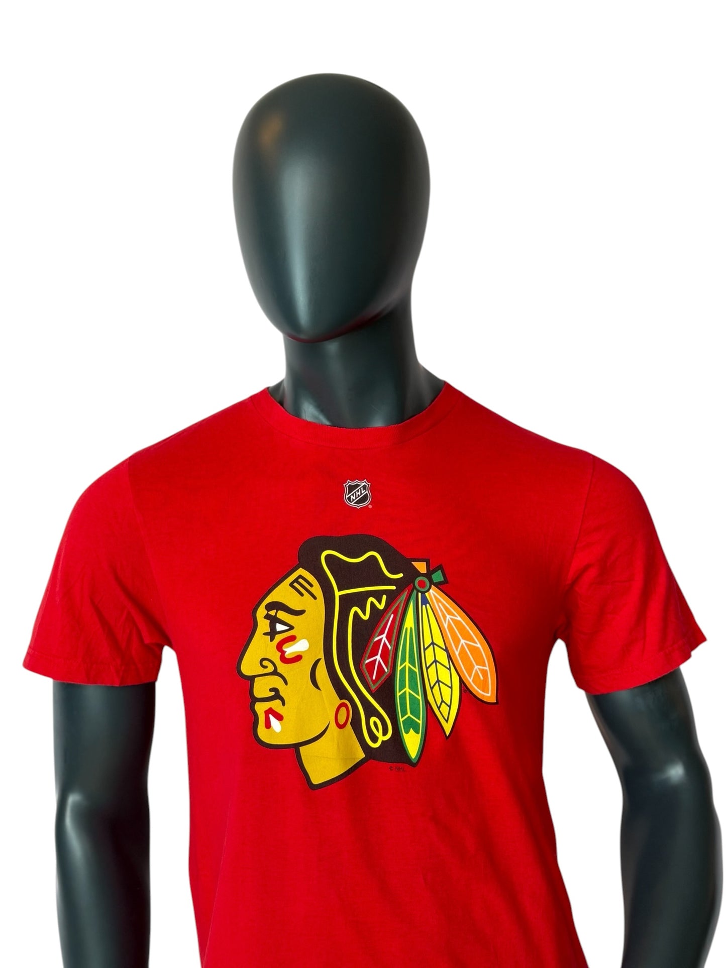 Reebok x NHL Chicago Blackhawks Kane 88 T Shirt Red Retro Vintage Hockey Tee Size M