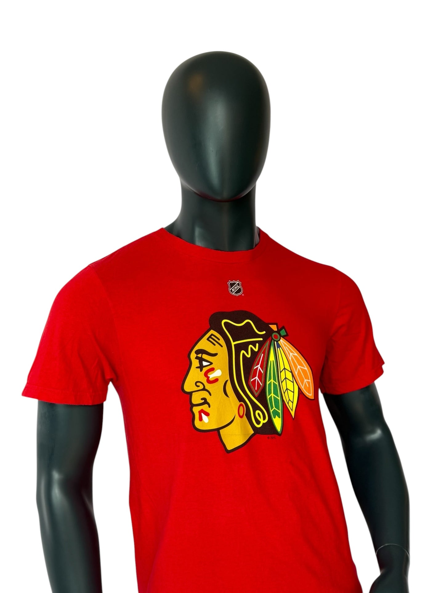 Reebok x NHL Chicago Blackhawks Kane 88 T Shirt Red Retro Vintage Hockey Tee Size M