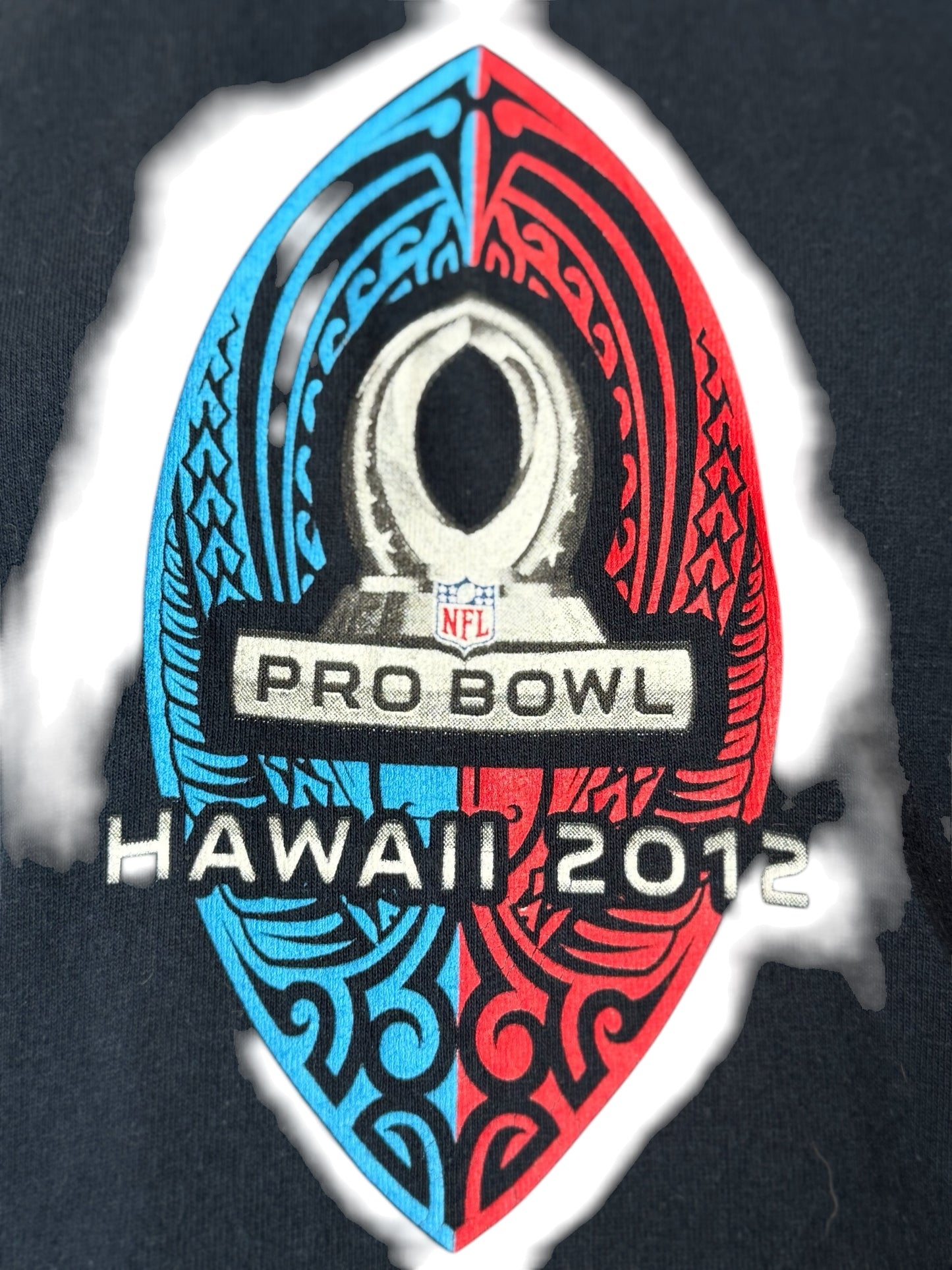 NFL Pro Bowl Hawaii 2012 Tank Top Black Graphic Sleeveless Tee Size M