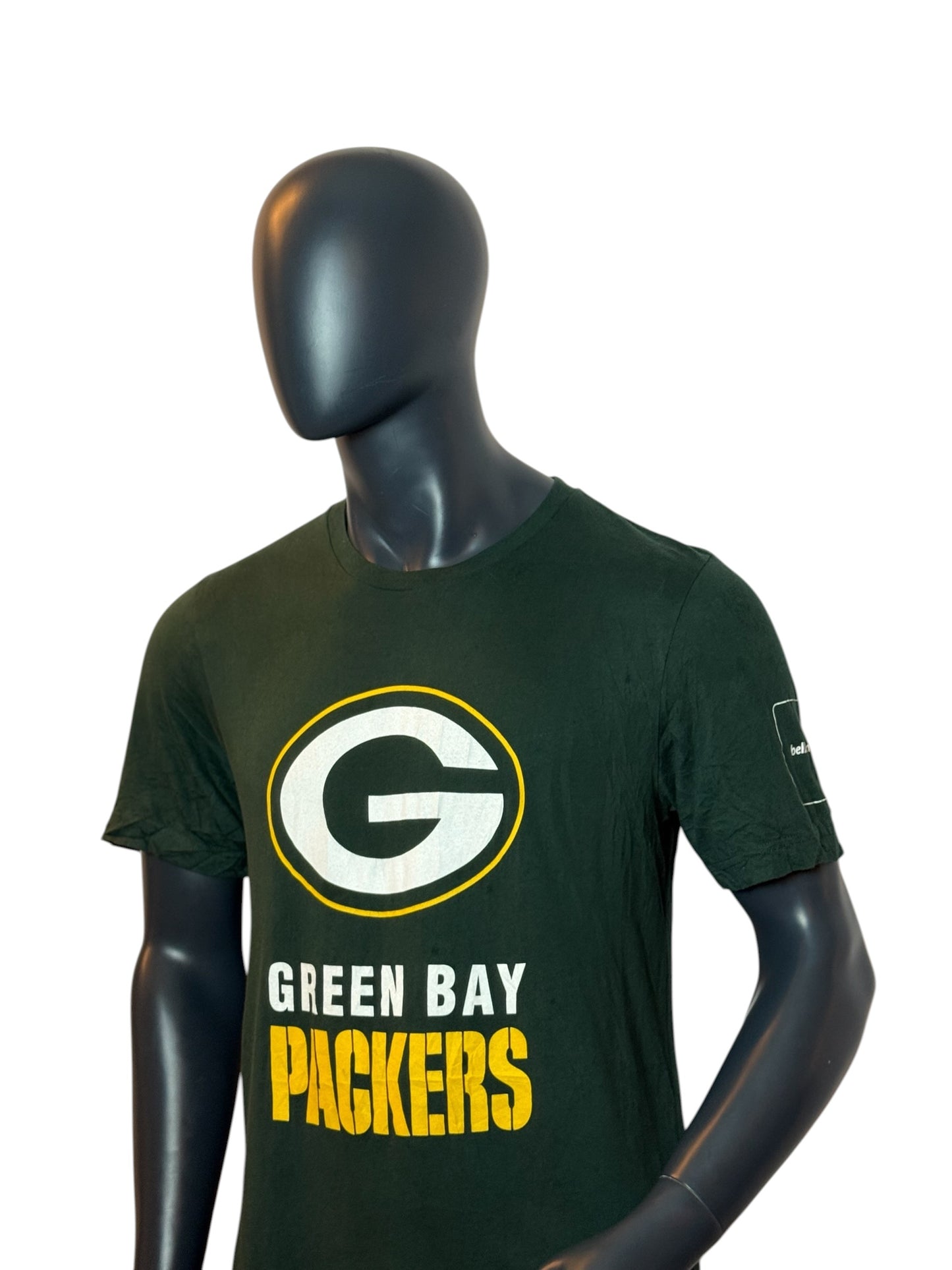 Green Bay Packers T-Shirt Green NFL Football Tee Size L