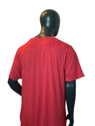 T-shirt Ohio State Buckeyes rouge vintage, taille XXL