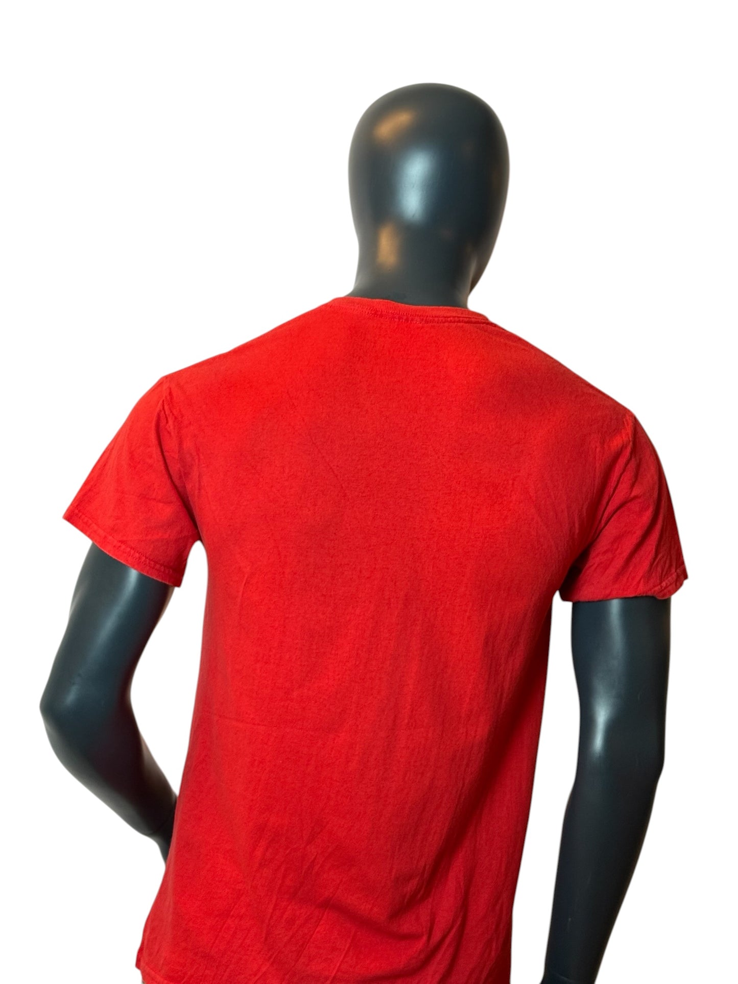 Ohio State Buckeyes National Champions T-Shirt Red Vintage College Tee Size M