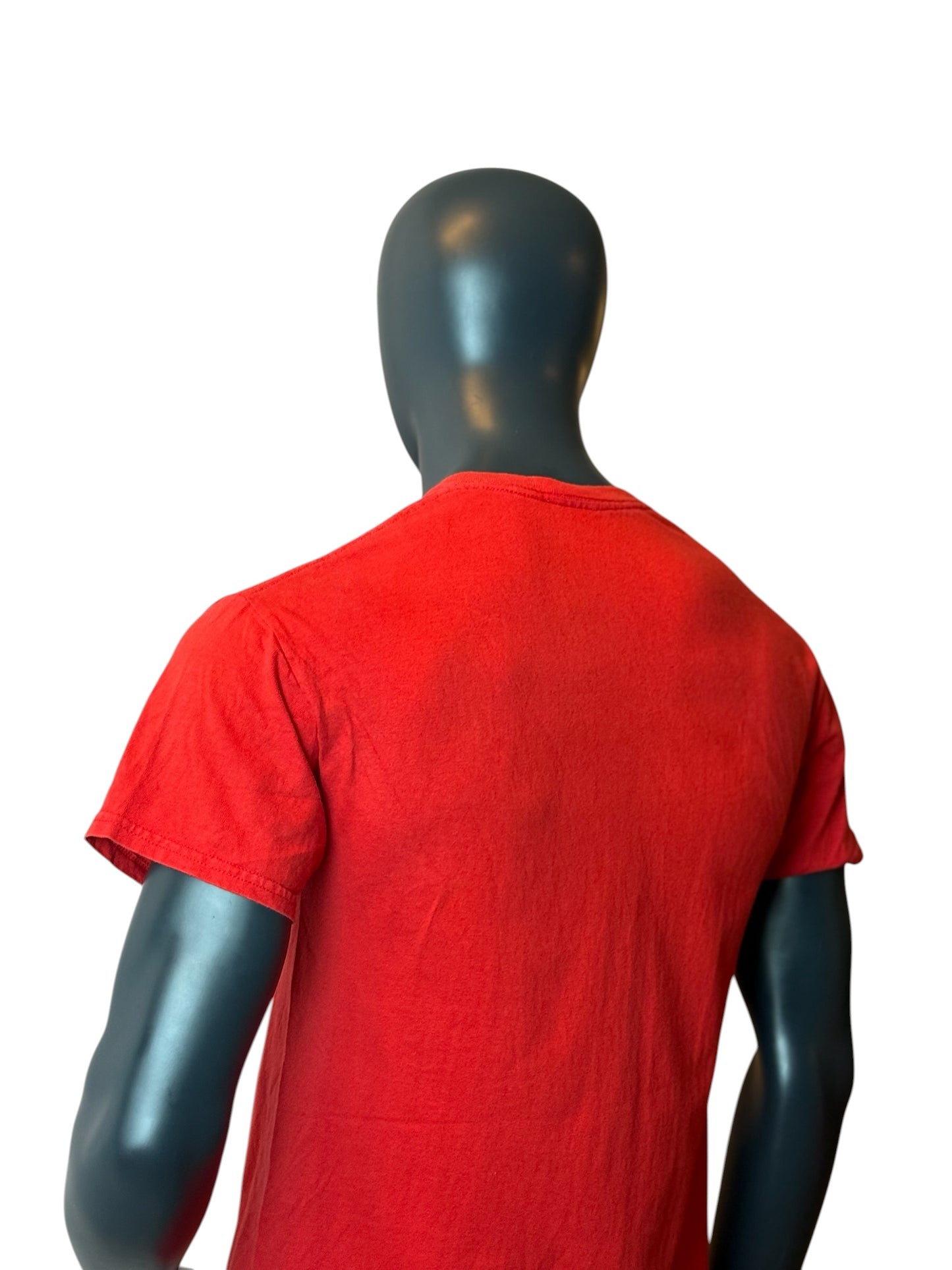 Ohio State Buckeyes National Champions T-Shirt Red Vintage College Tee Size M