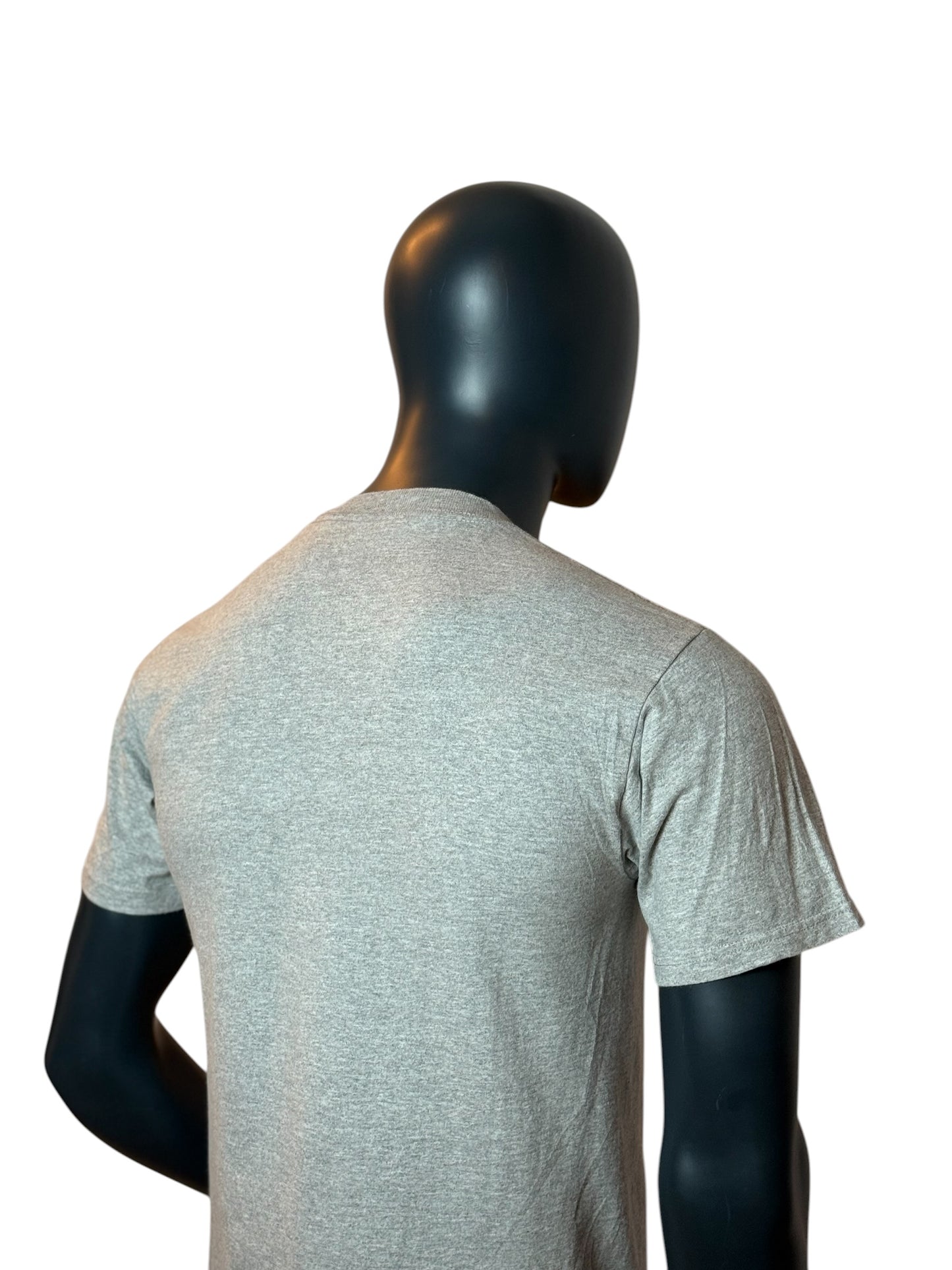National Guard USA T-Shirt Grey Retro Vintage Military Tee Size M