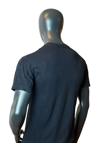 T-shirt UCONN Noir Rétro Vintage College Taille M