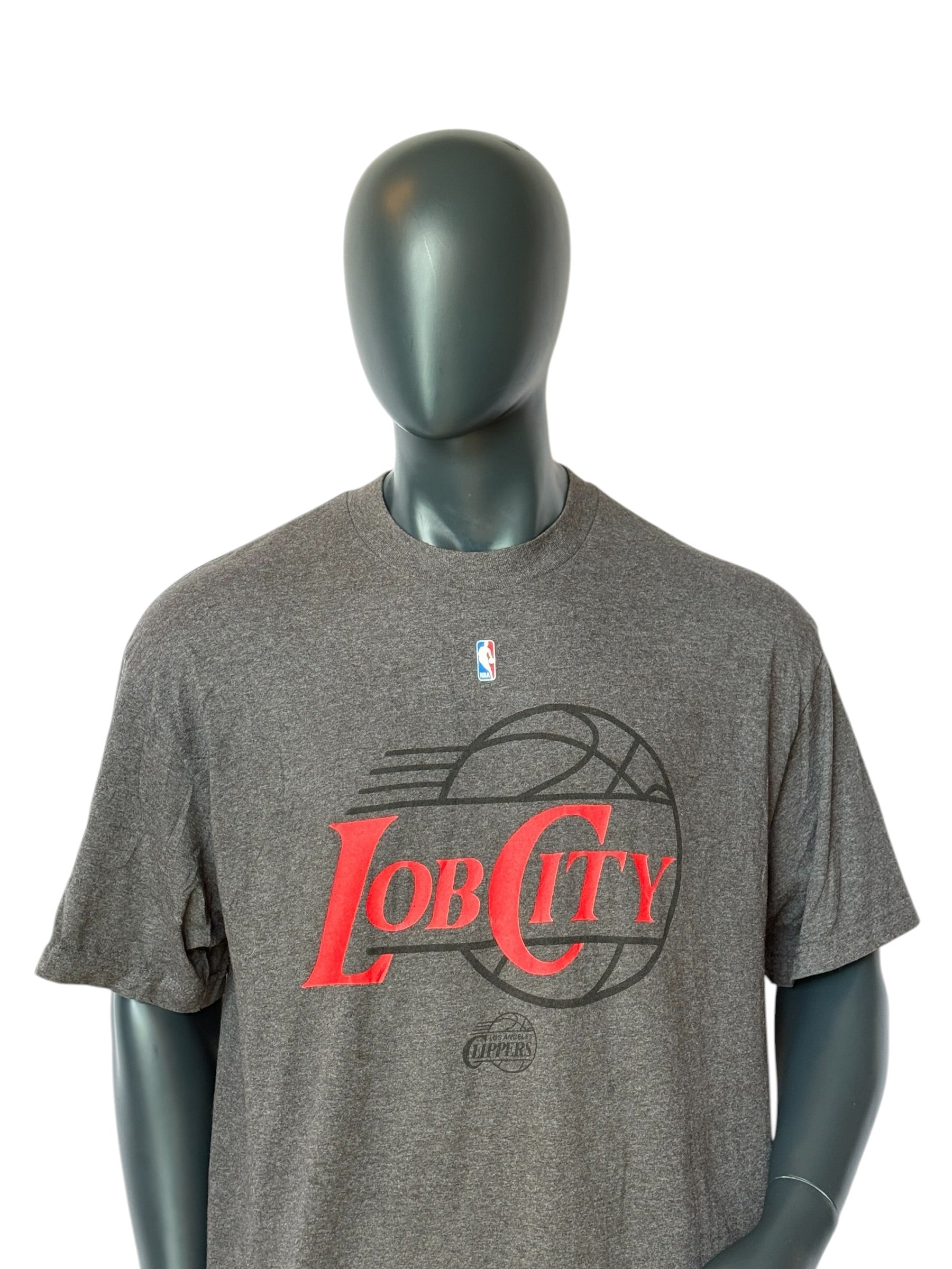 LA Clippers Lob City NBA Vintage T-Shirt Grey