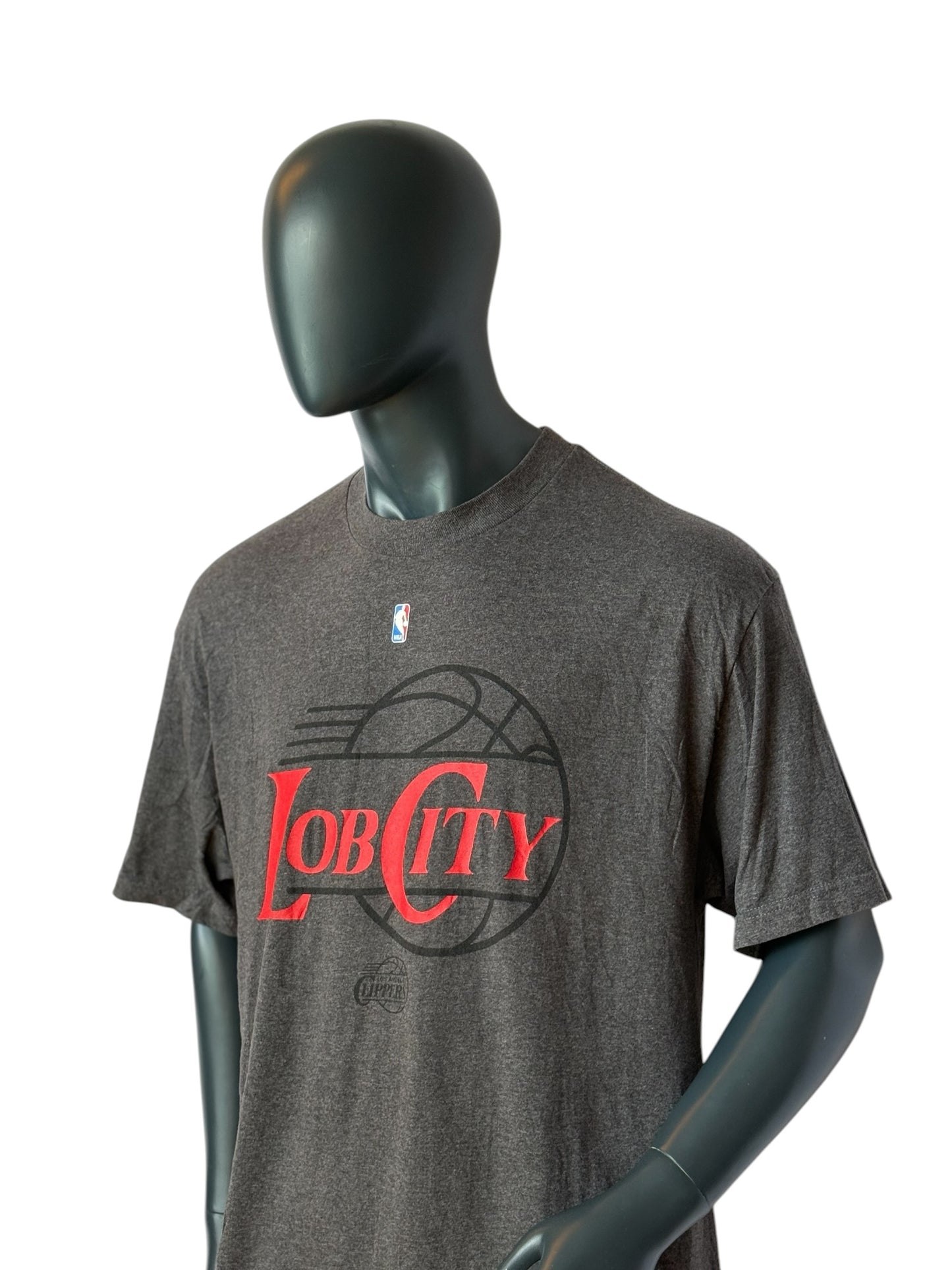 LA Clippers “Lob City” NBA Vintage T-Shirt Grey Size XL