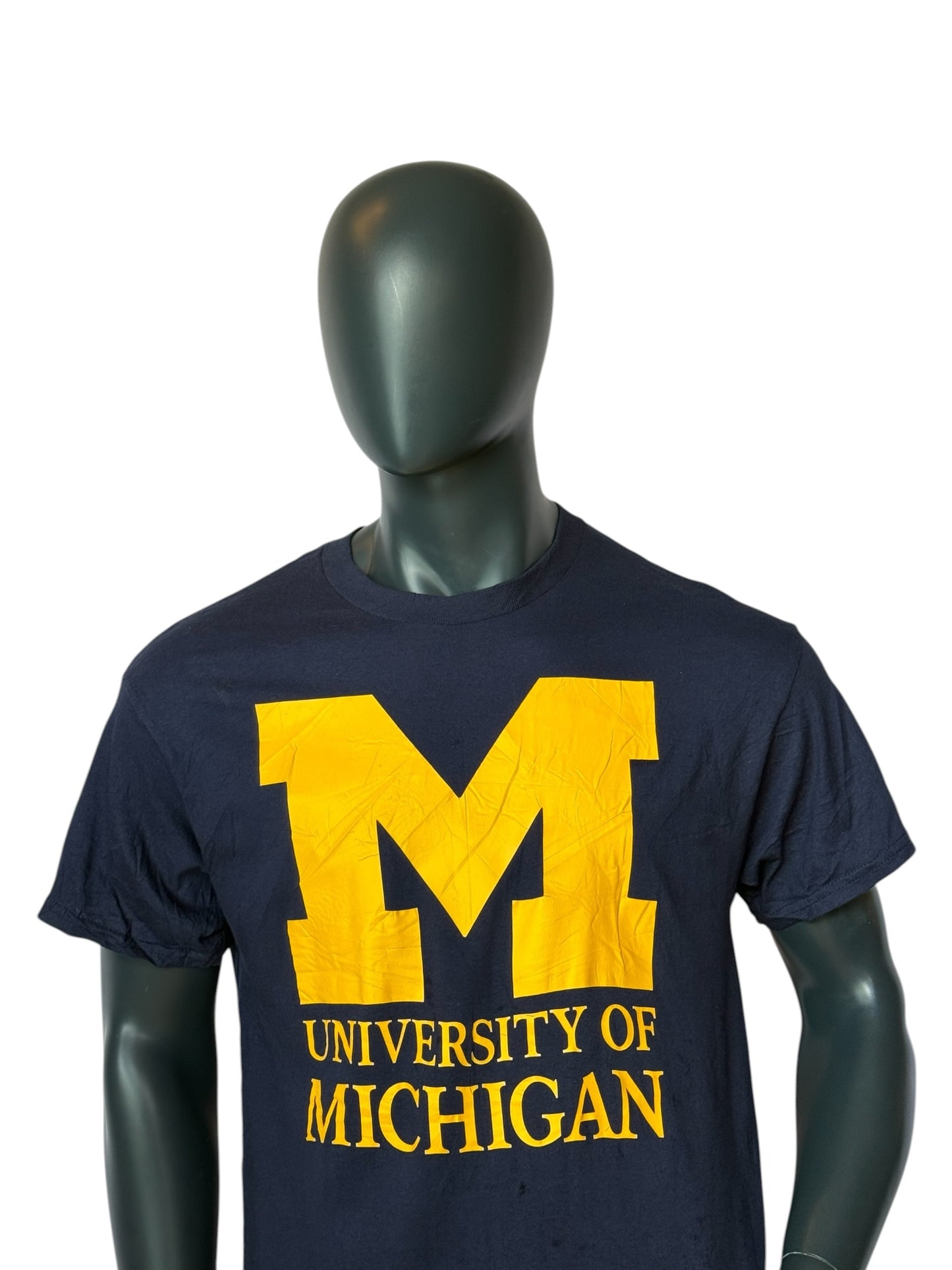University of Michigan T-Shirt Navy Size L