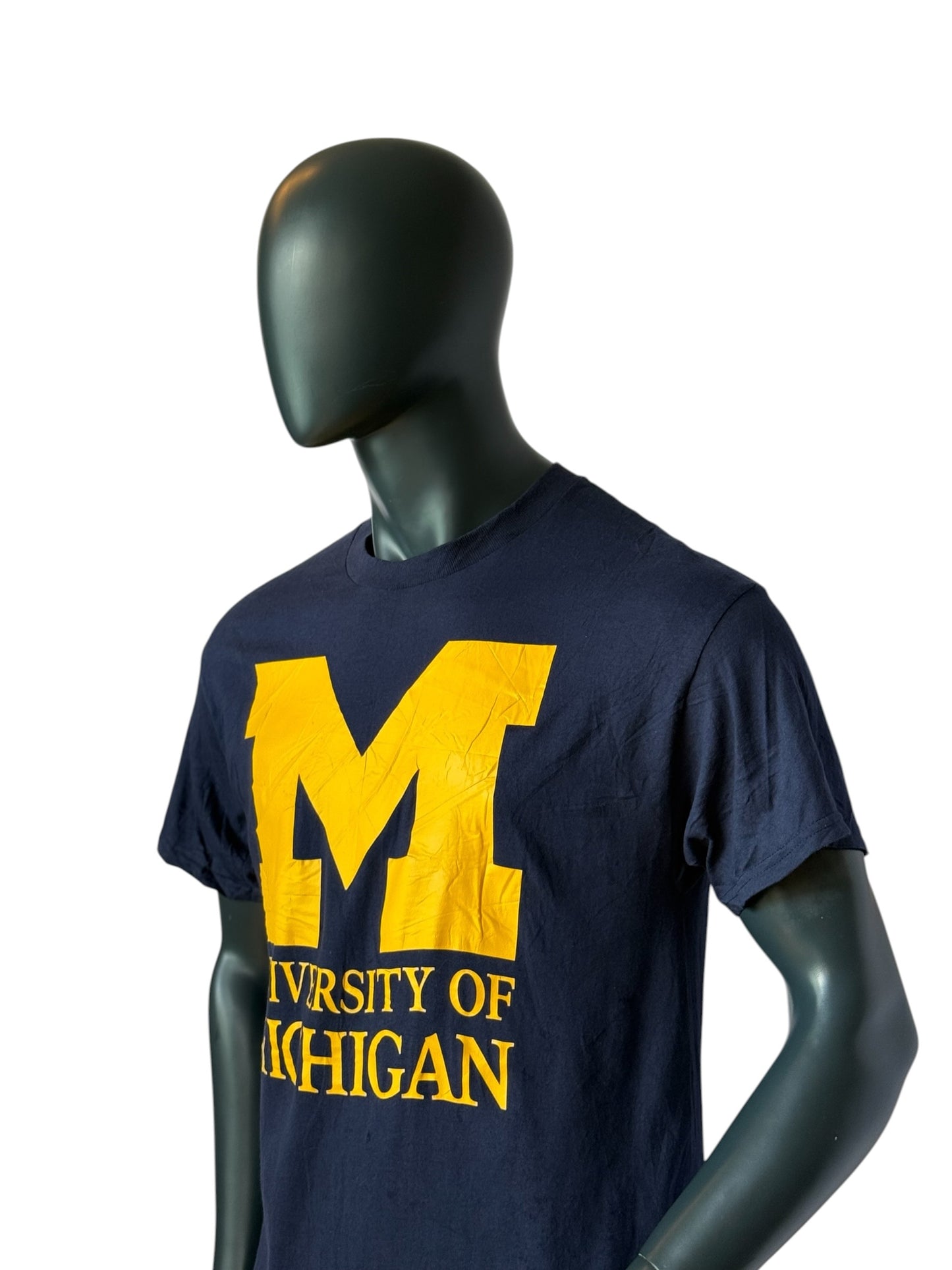 University of Michigan T-Shirt Navy Size L