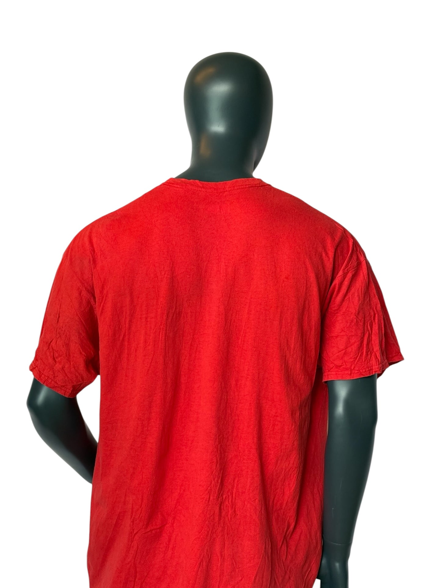 Kansas City Chiefs Retro NFL T-Shirt Red Size XXL