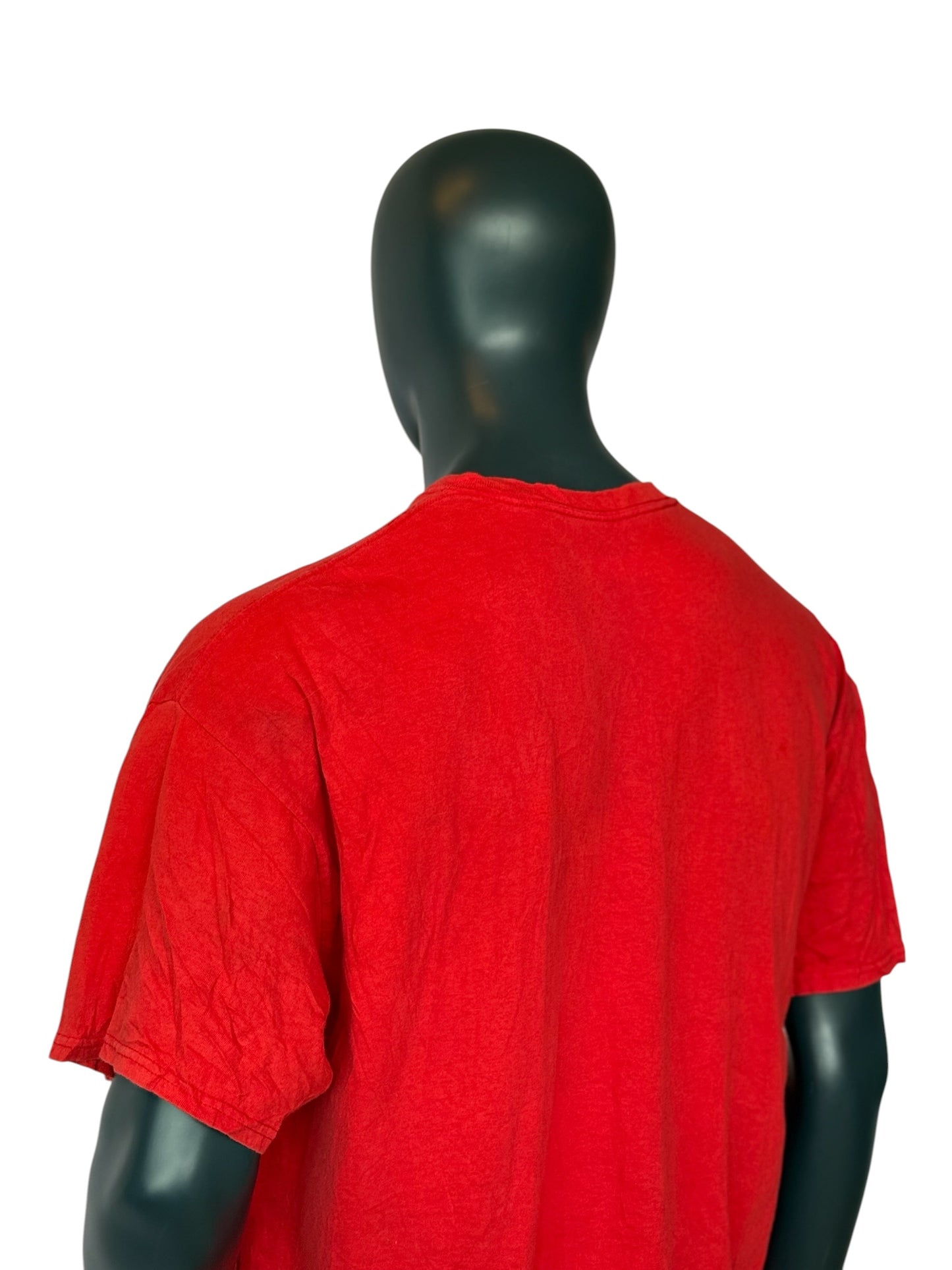 Kansas City Chiefs Retro NFL T-Shirt Red Size XXL