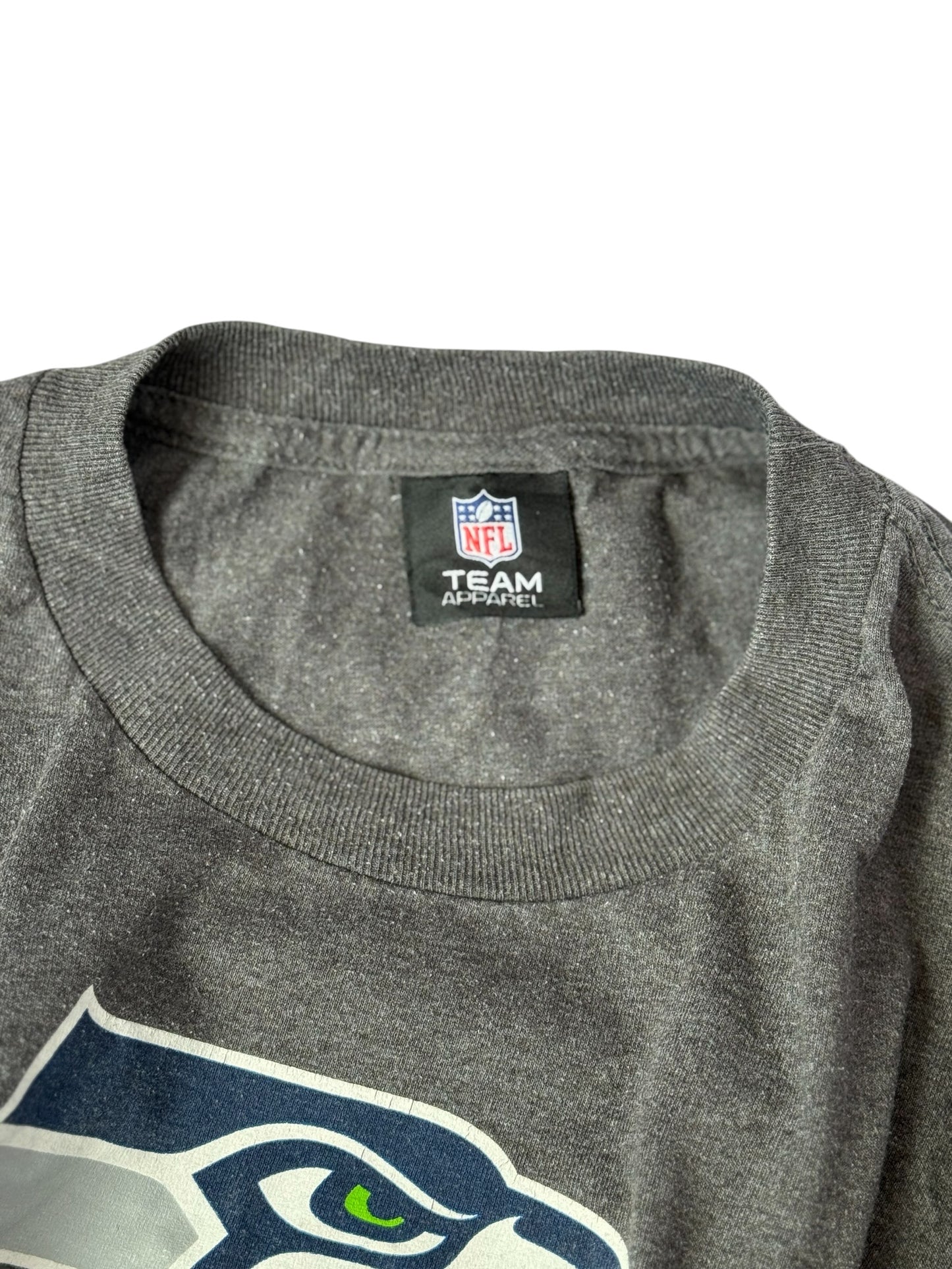 T-shirt gris taille XXL Champions du Super Bowl XLVIII des Seattle Seahawks