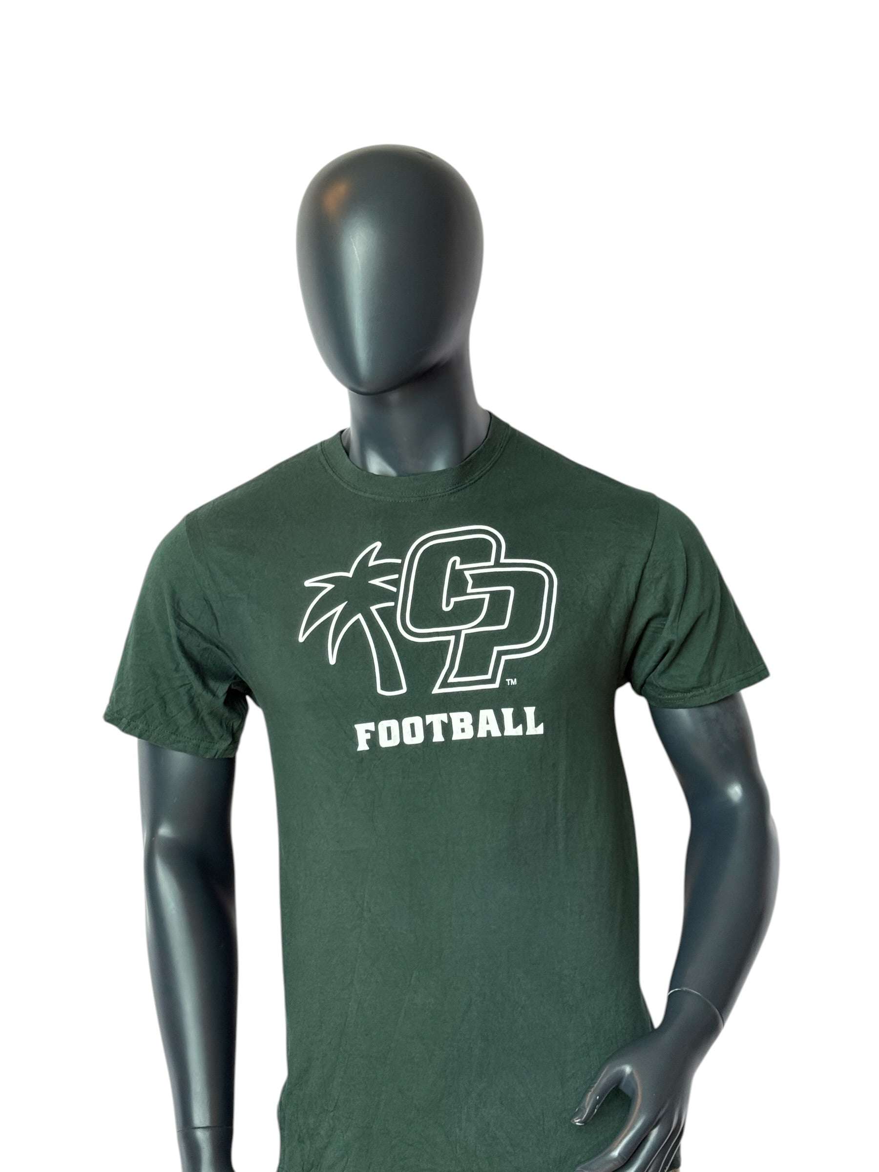Vintage CP Football T-Shirt Green