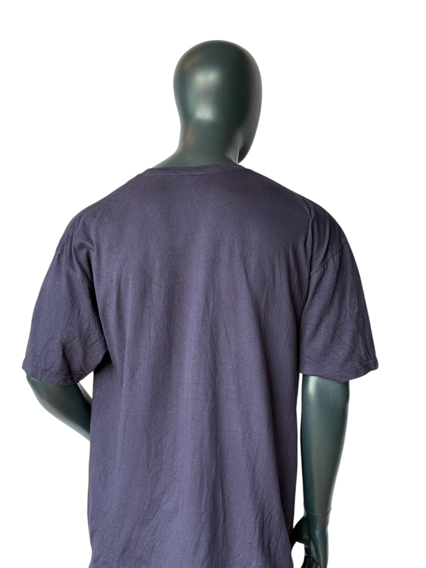 Handyman Retro Graphic T-Shirt Purple Size XXL