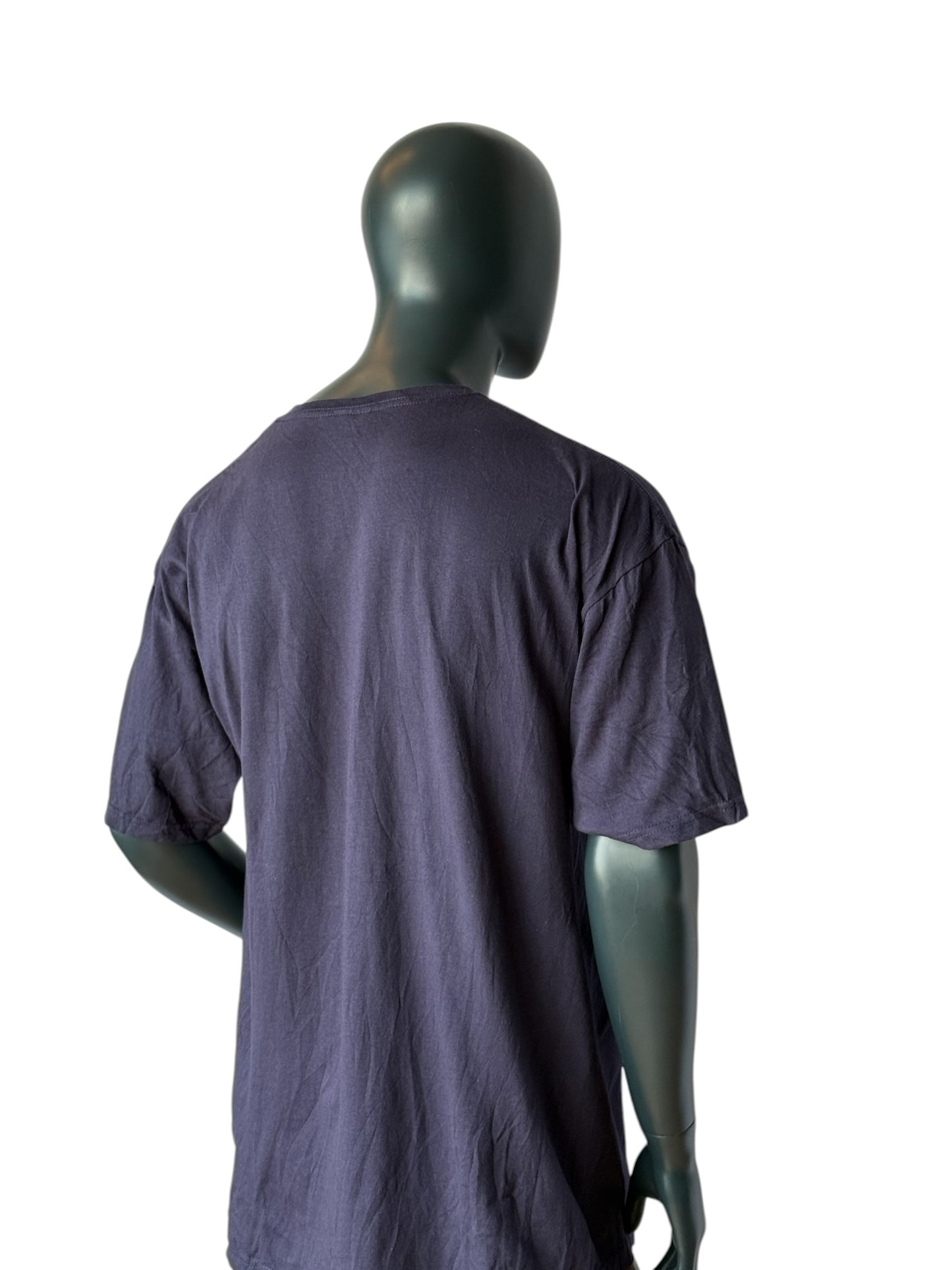 Handyman Retro Graphic T-Shirt Purple Size XXL