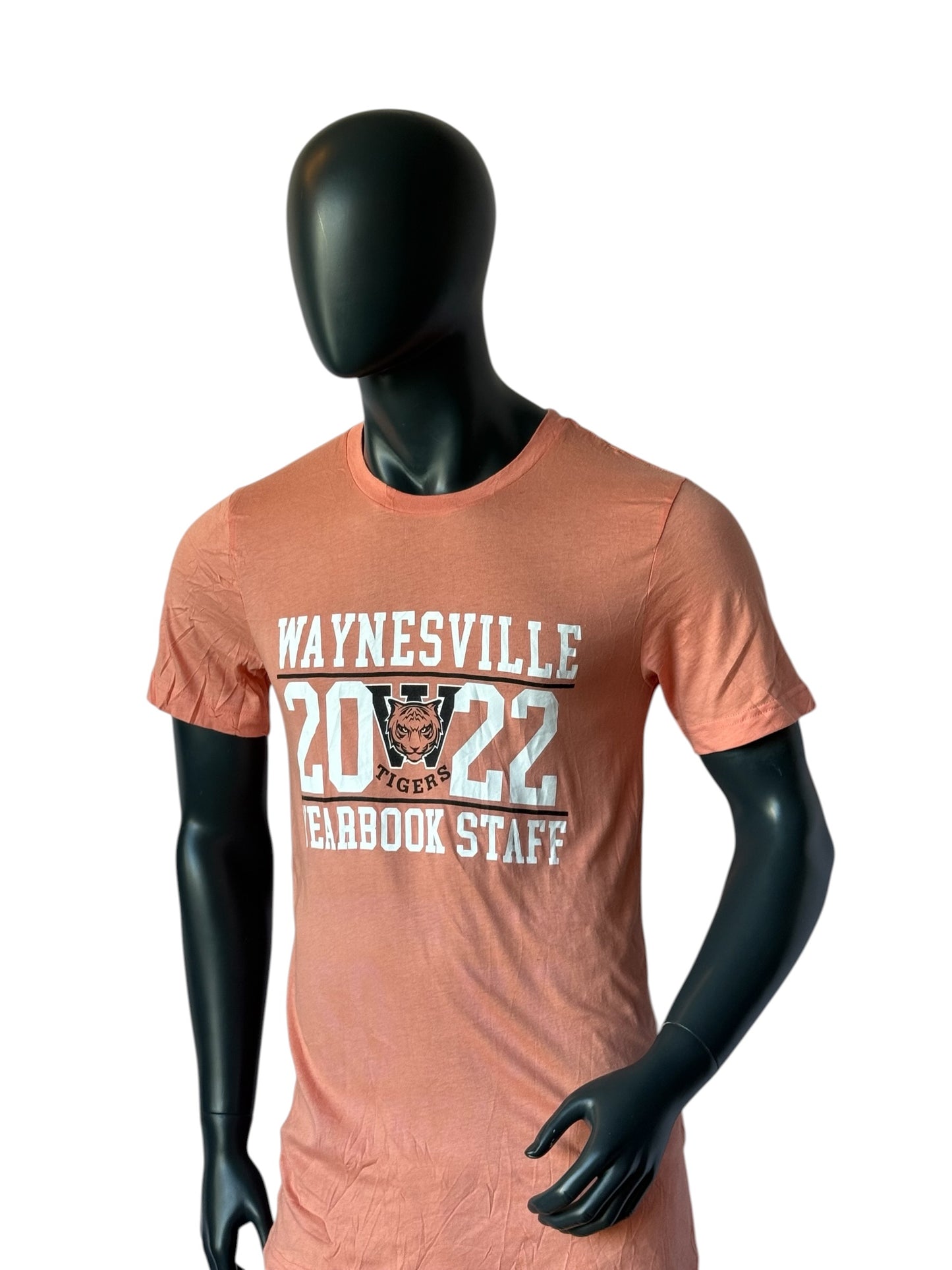 Vintage Retro Waynesville Tigers 2022 T-Shirt Peach Size M