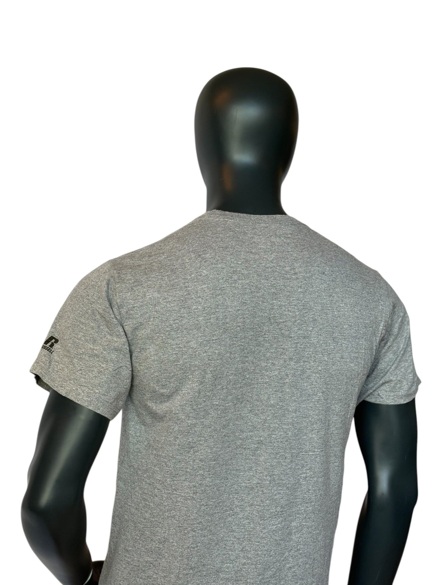 Vintage Retro Tennessee Tech Alumni T-Shirt Grey Russell Athletic Size M
