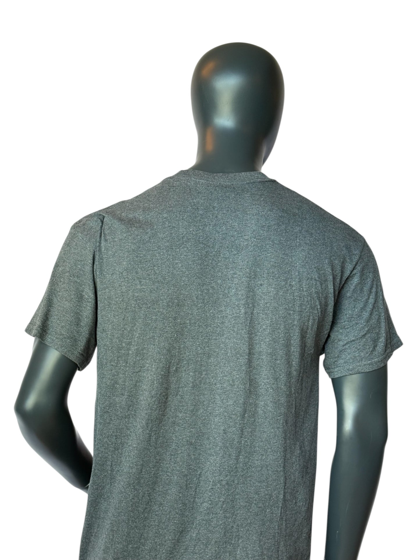 Vintage Retro SNC Football T-Shirt Grey Size L
