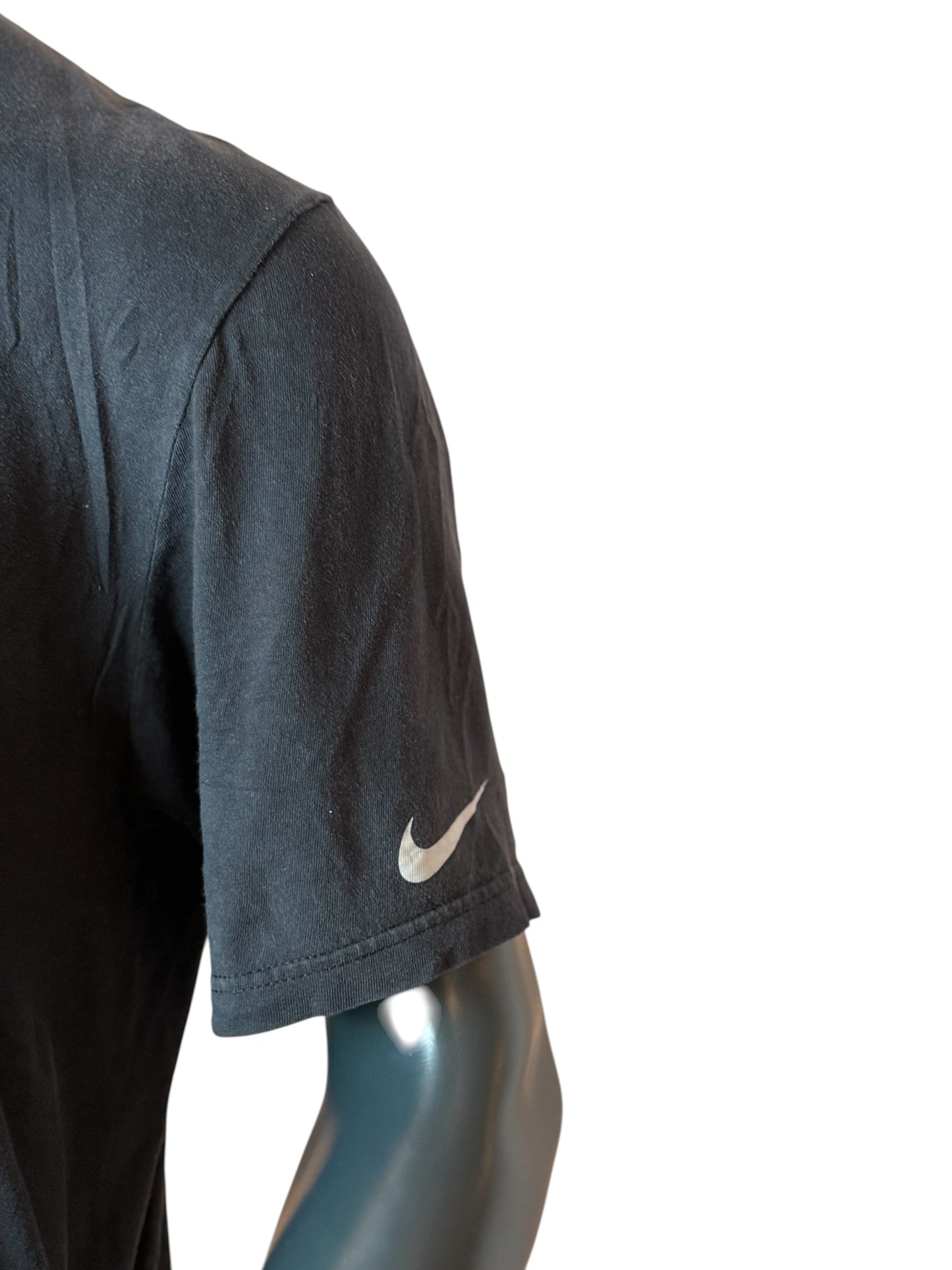 Vintage Retro Nike NFL Raiders Football T-Shirt Black Size XL