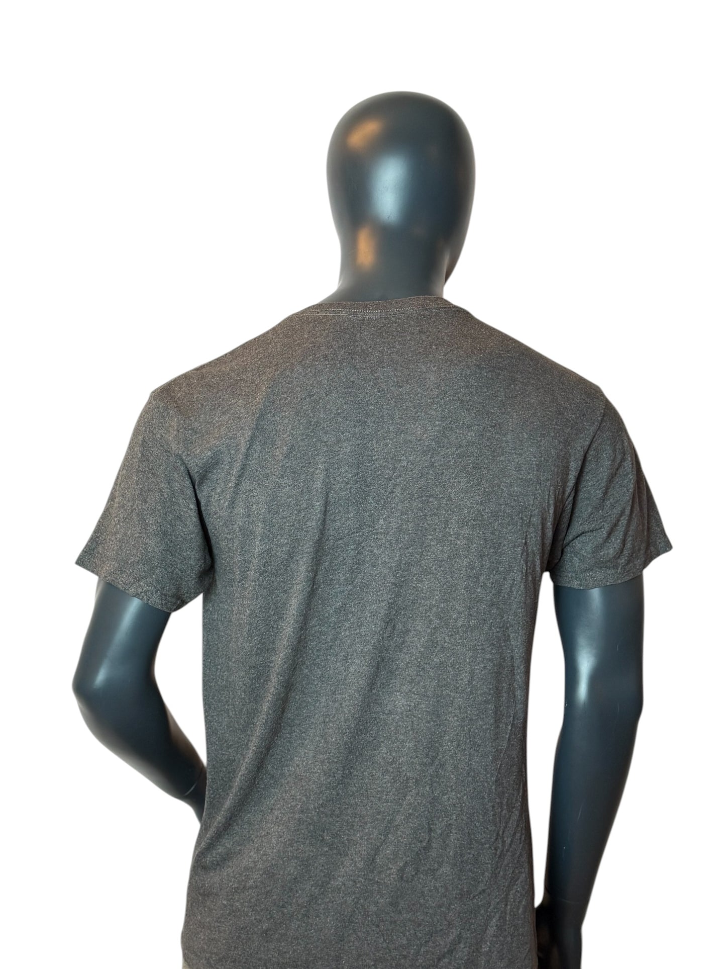 Vintage Retro Texas Rangers Kinston T-Shirt Grey Size M/L MLB