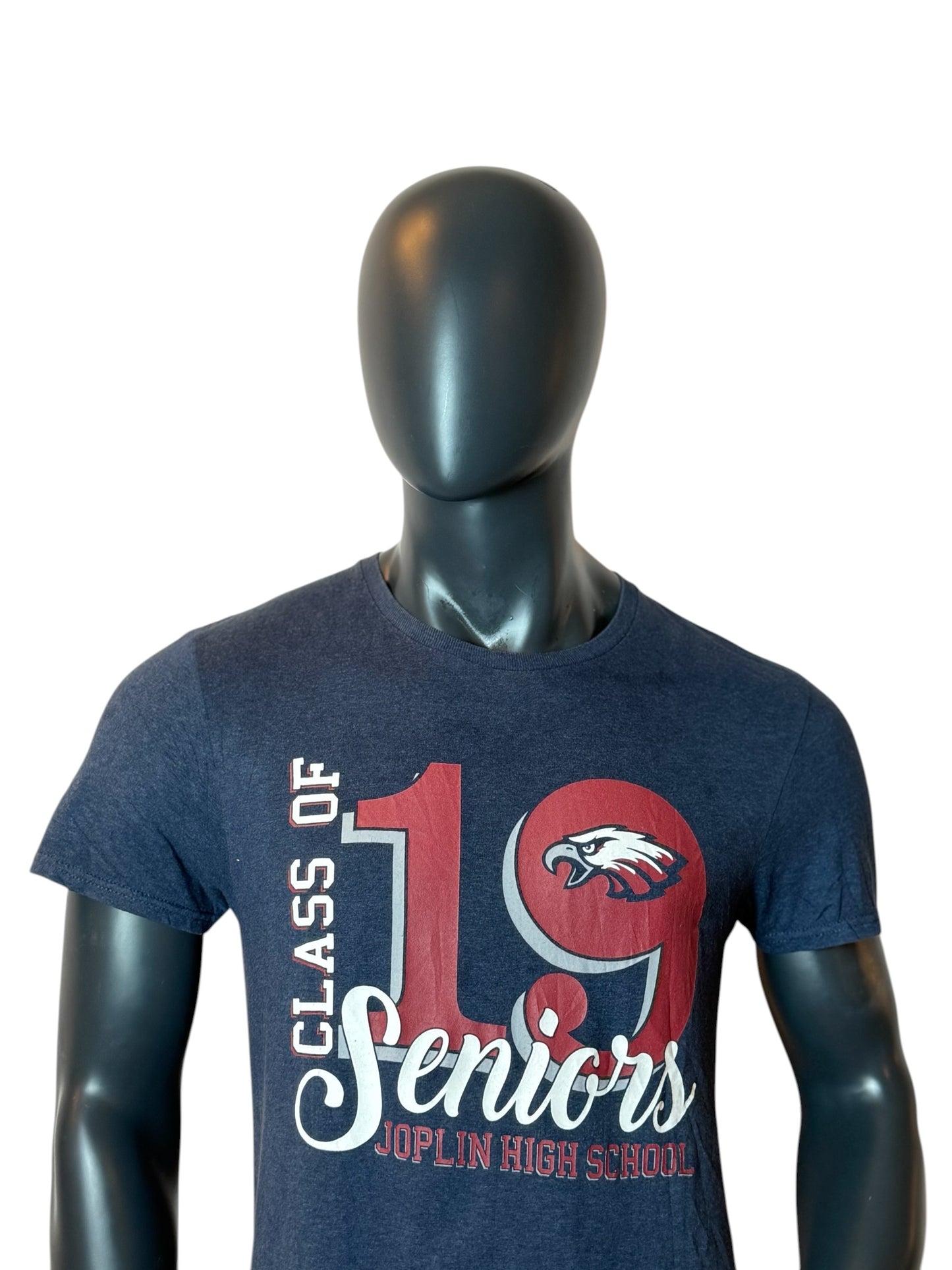 Joplin High School Class of 2019 Seniors T-Shirt Navy Size M