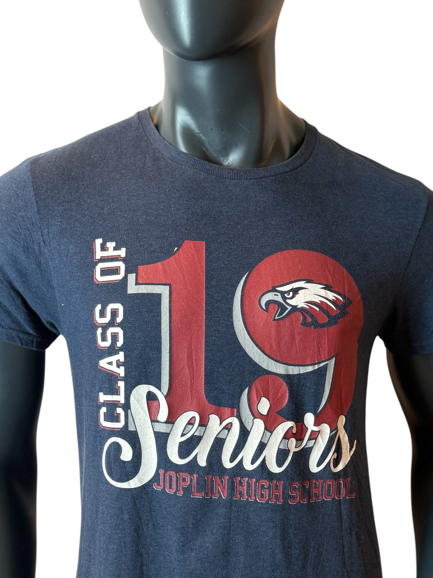 Joplin High School Class of 2019 Seniors T-Shirt Navy Size M