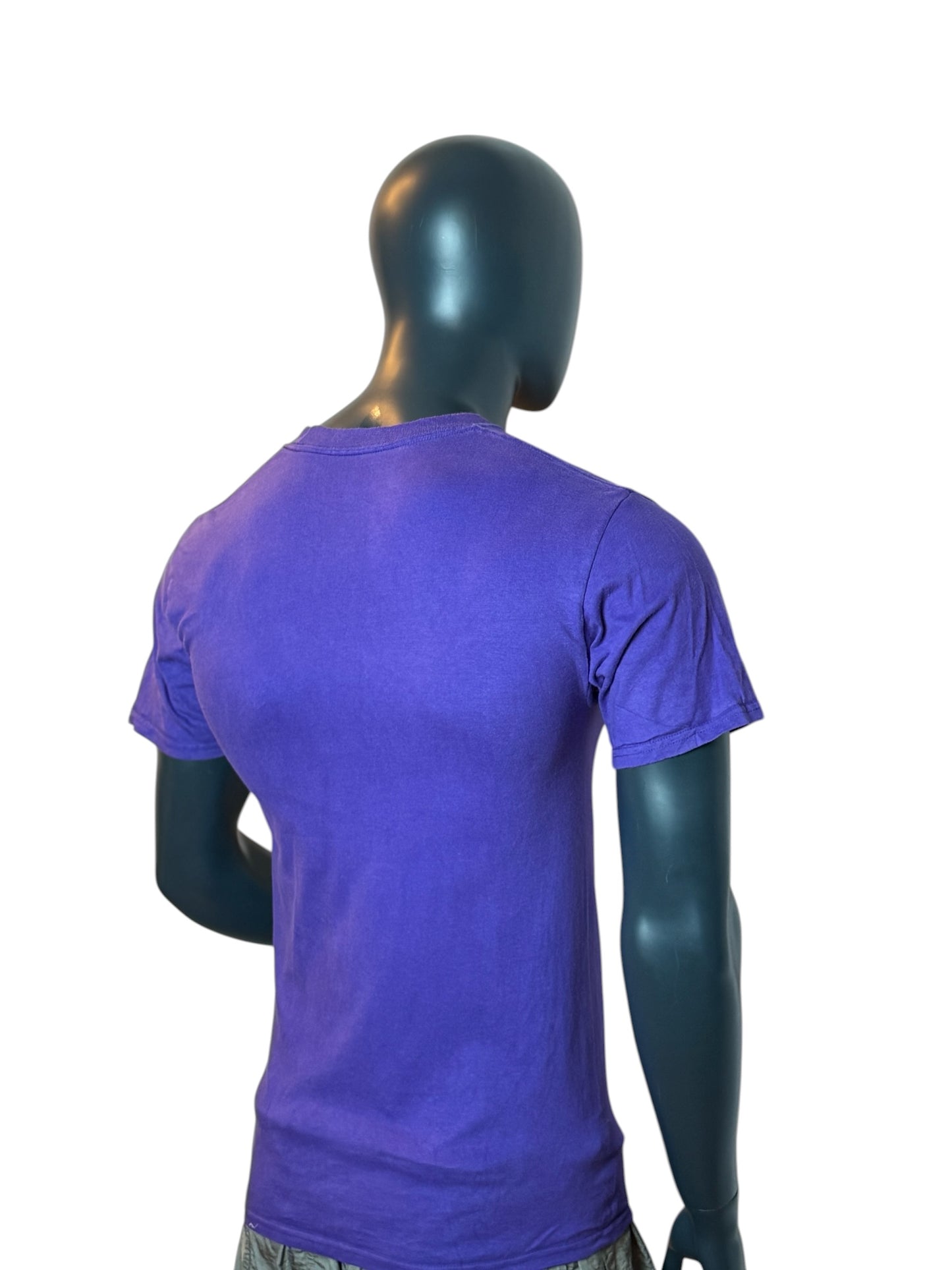 Andrey Kee Lady Knights Softball T Shirt Purple Vintage Graphic Tee Size S