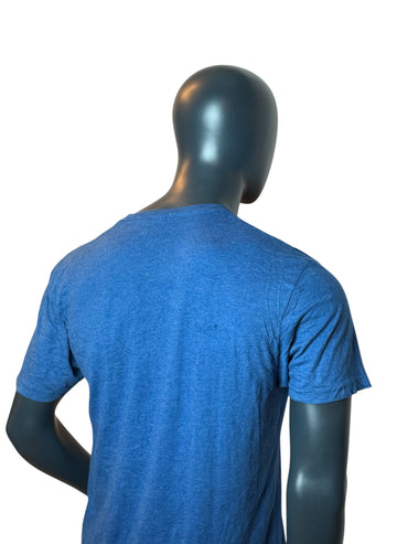 T-shirt Ford Aquatics TYR High School Classic Imprimé graphique bleu Style vintage Taille L