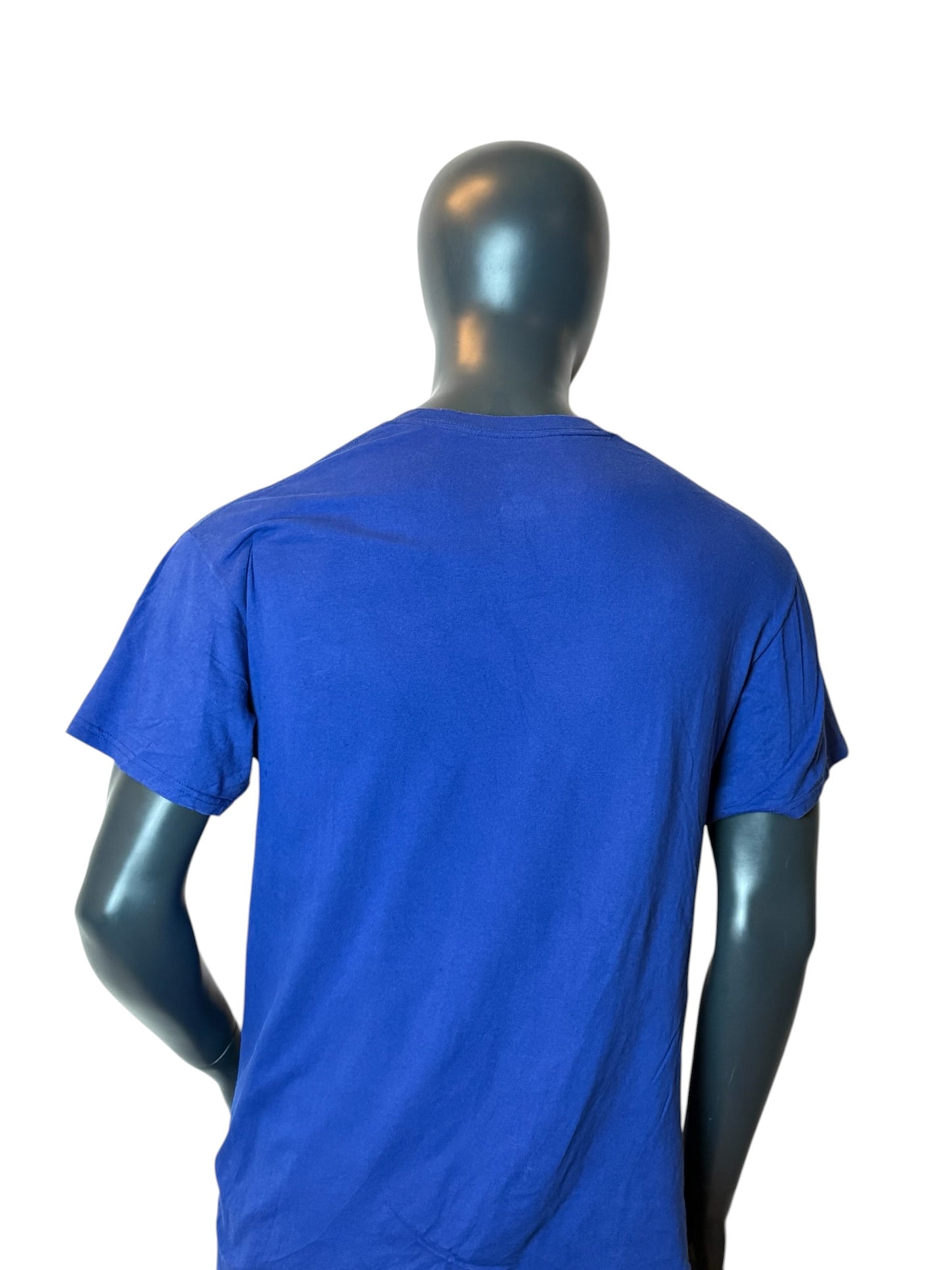Seattle Mariners T Shirt Blue Retro MLB Style Vintage Look Size L