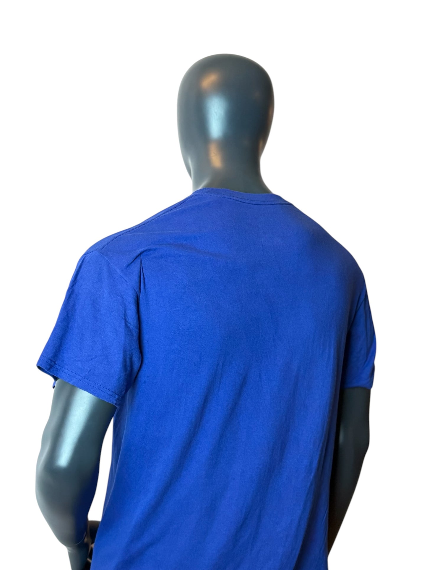 Seattle Mariners T Shirt Blue Retro MLB Style Vintage Look Size L