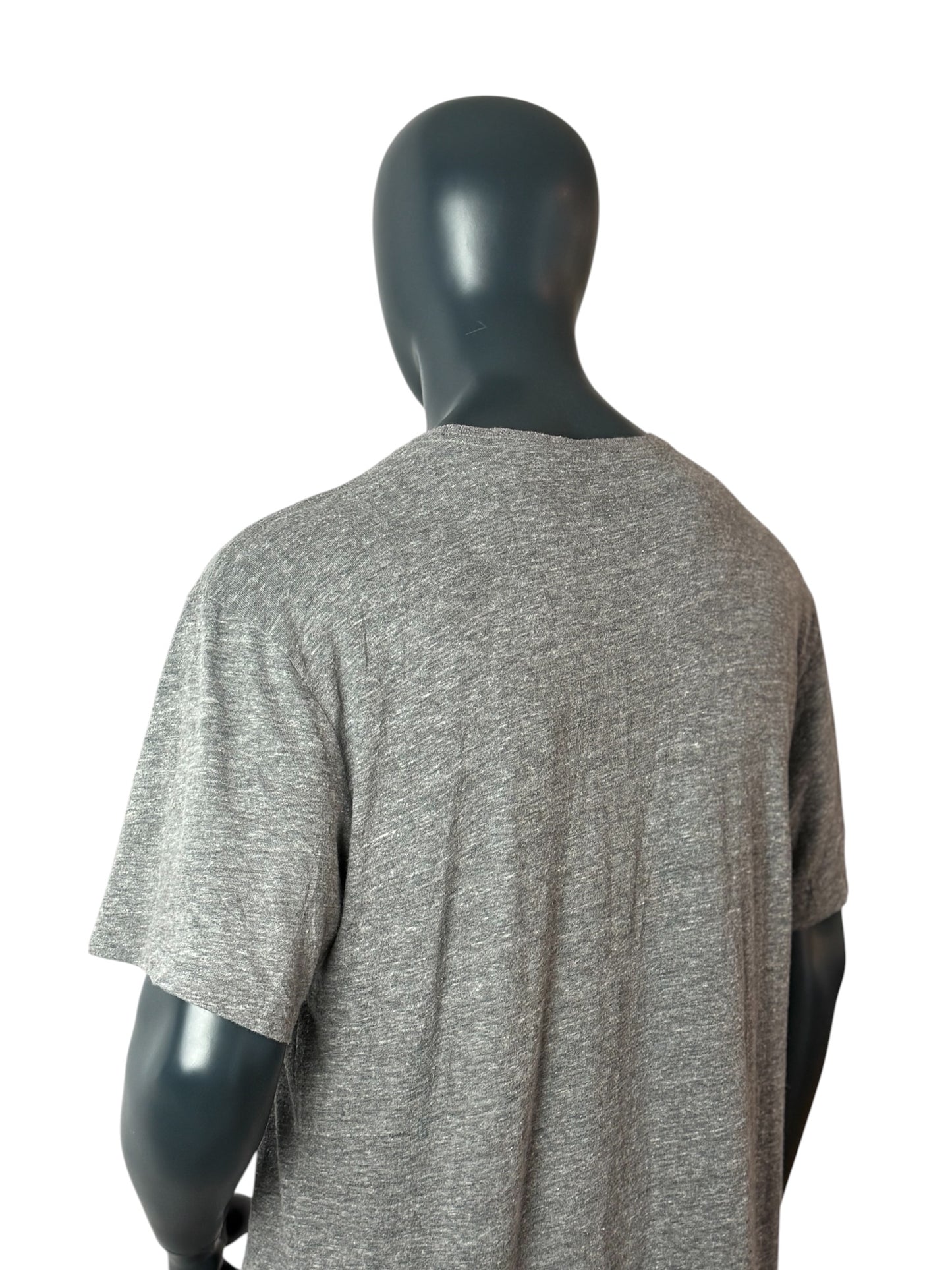 NHL Pittsburgh Penguins Stanley Cup Playoffs Vintage Style T-Shirt Grey Size XXL