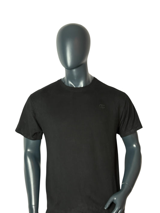 Retro Champion Basic T-Shirt Black