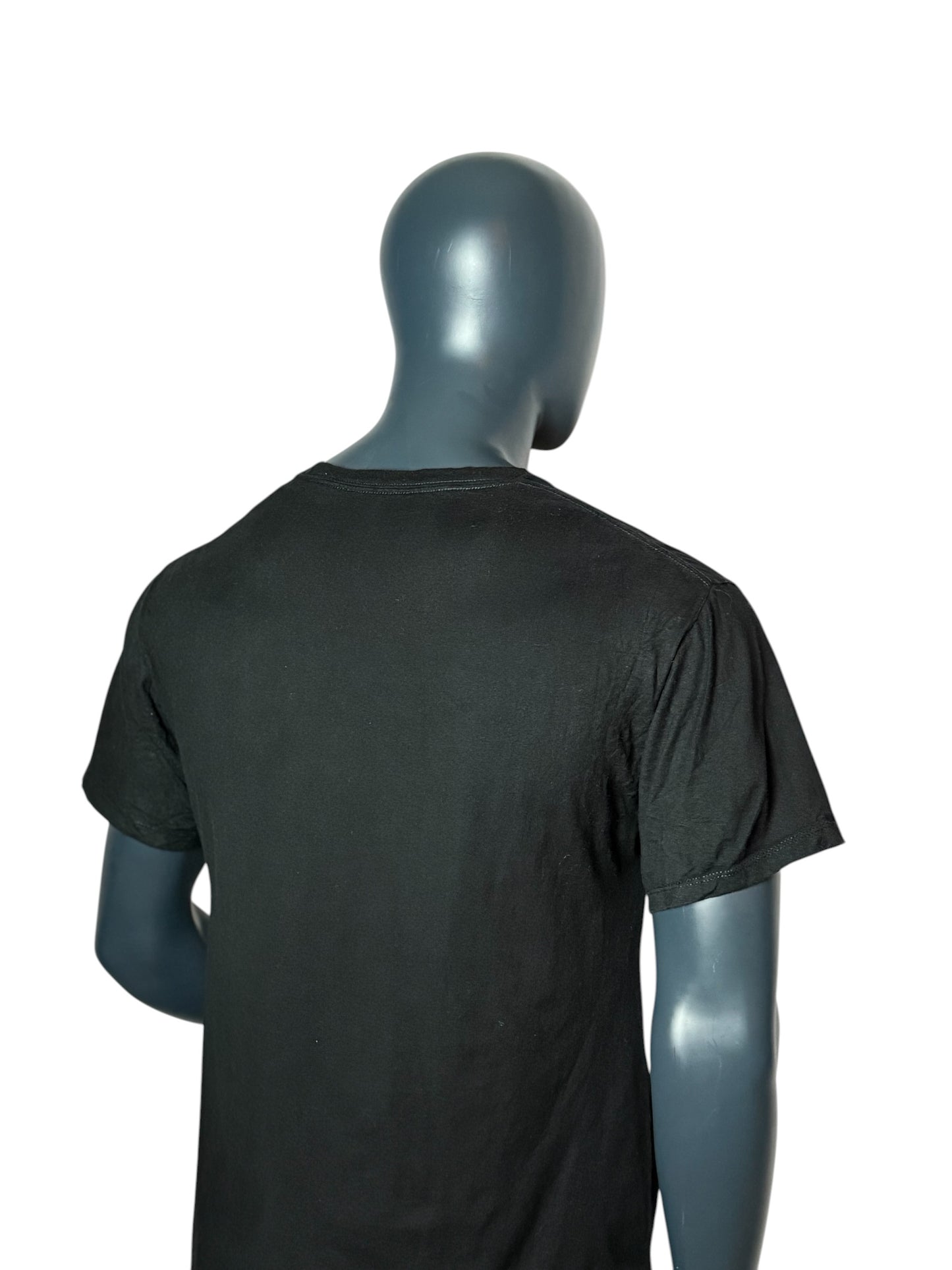 Retro Champion Basic T-Shirt Black Size L