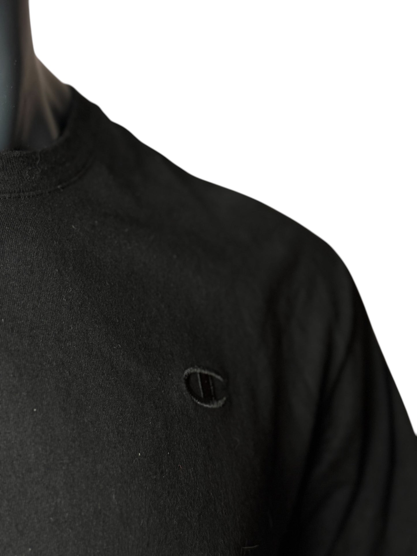 Retro Champion Basic T-Shirt Black Size L