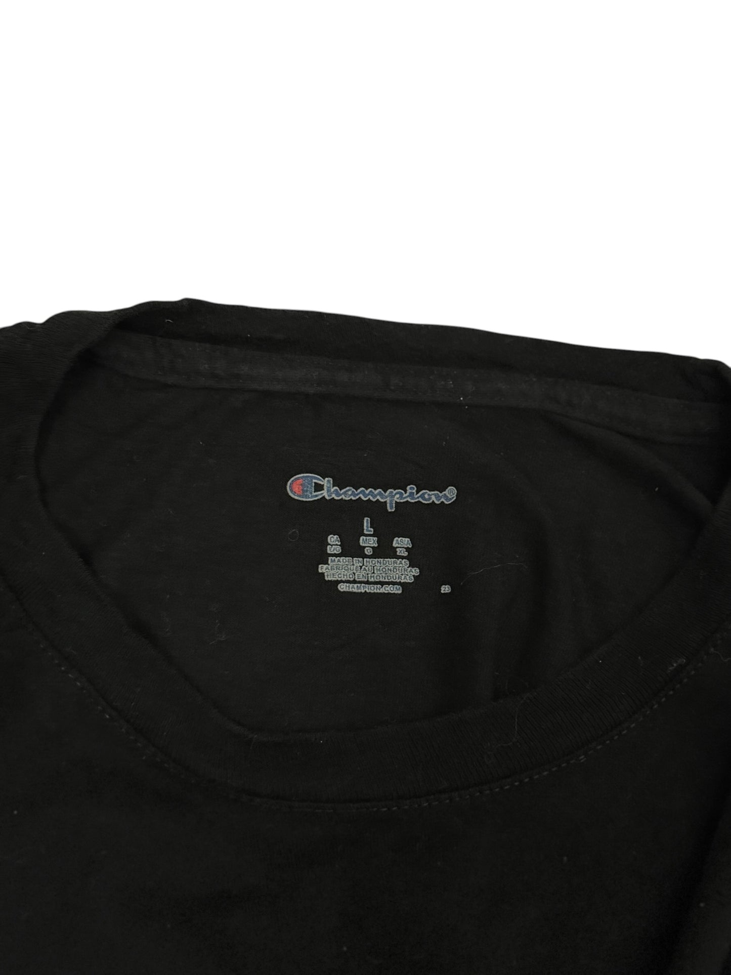 Retro Champion Basic T-Shirt Black Size L