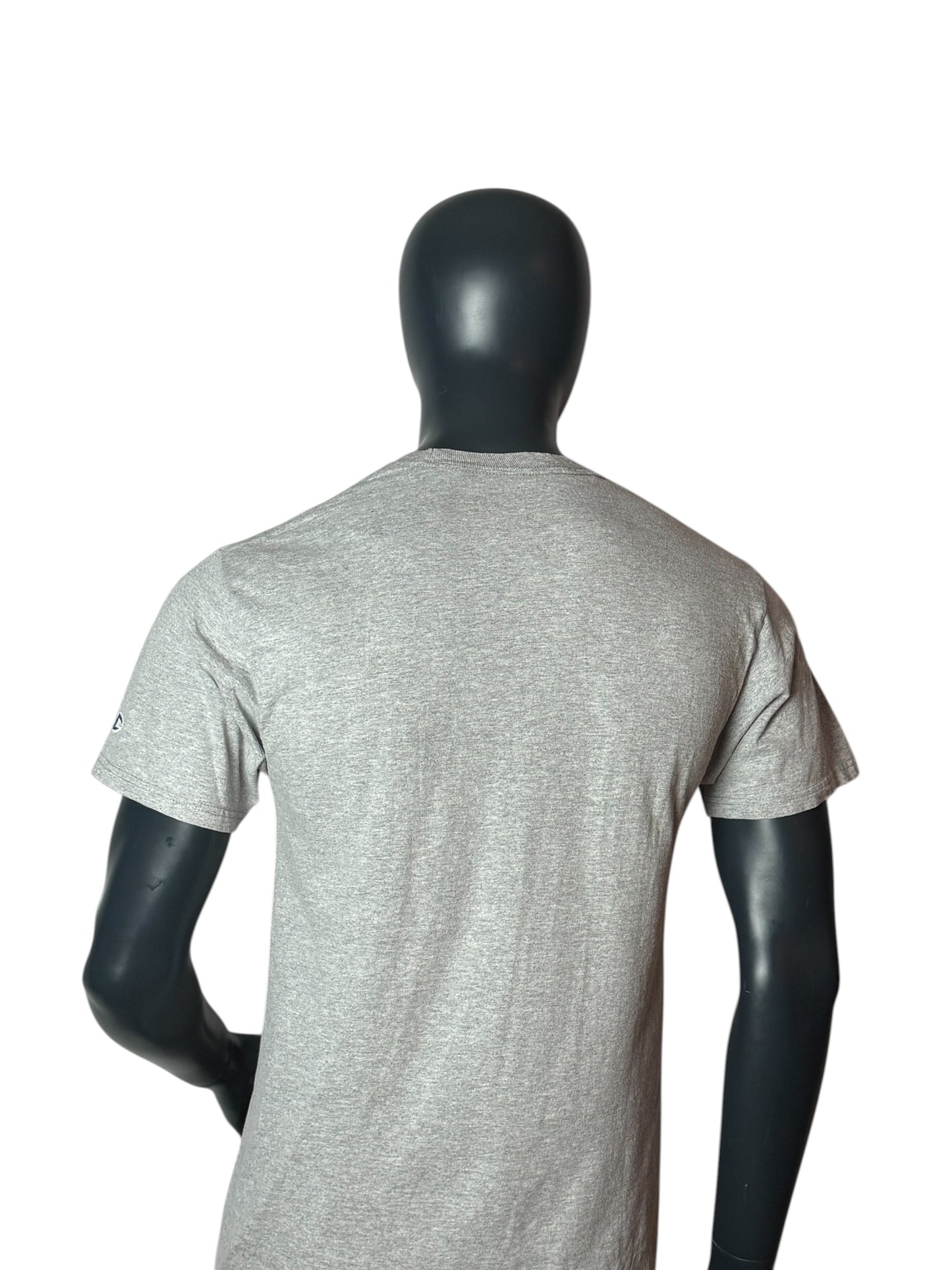 Champion Hoya Saxa T Shirt Retro Style Grey Size M