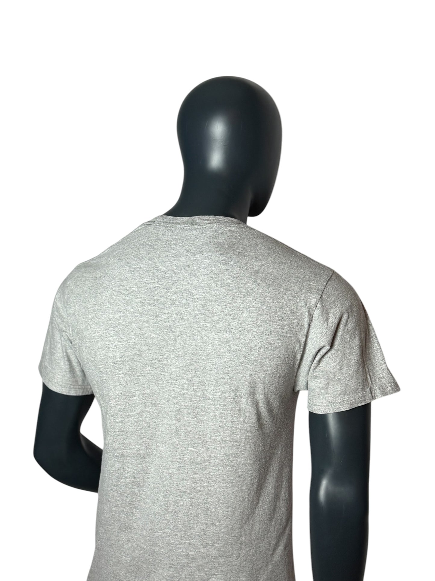 Champion Hoya Saxa T Shirt Retro Style Grey Size M